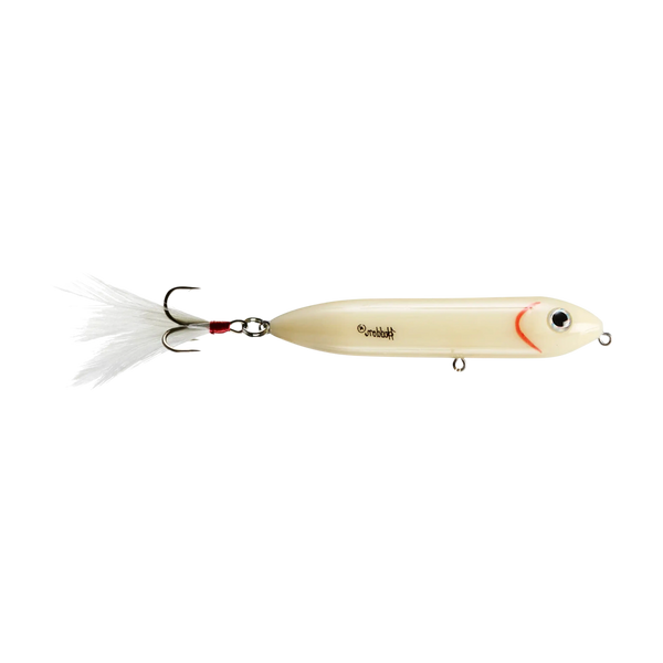 feather fishing lures Heddon Feather Super Spook Jr Bone