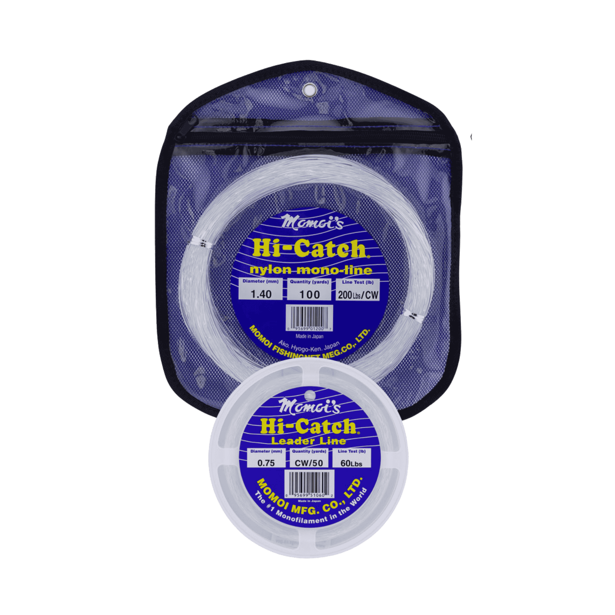 Momoi Hi-Catch Nylon Monofilament Leader