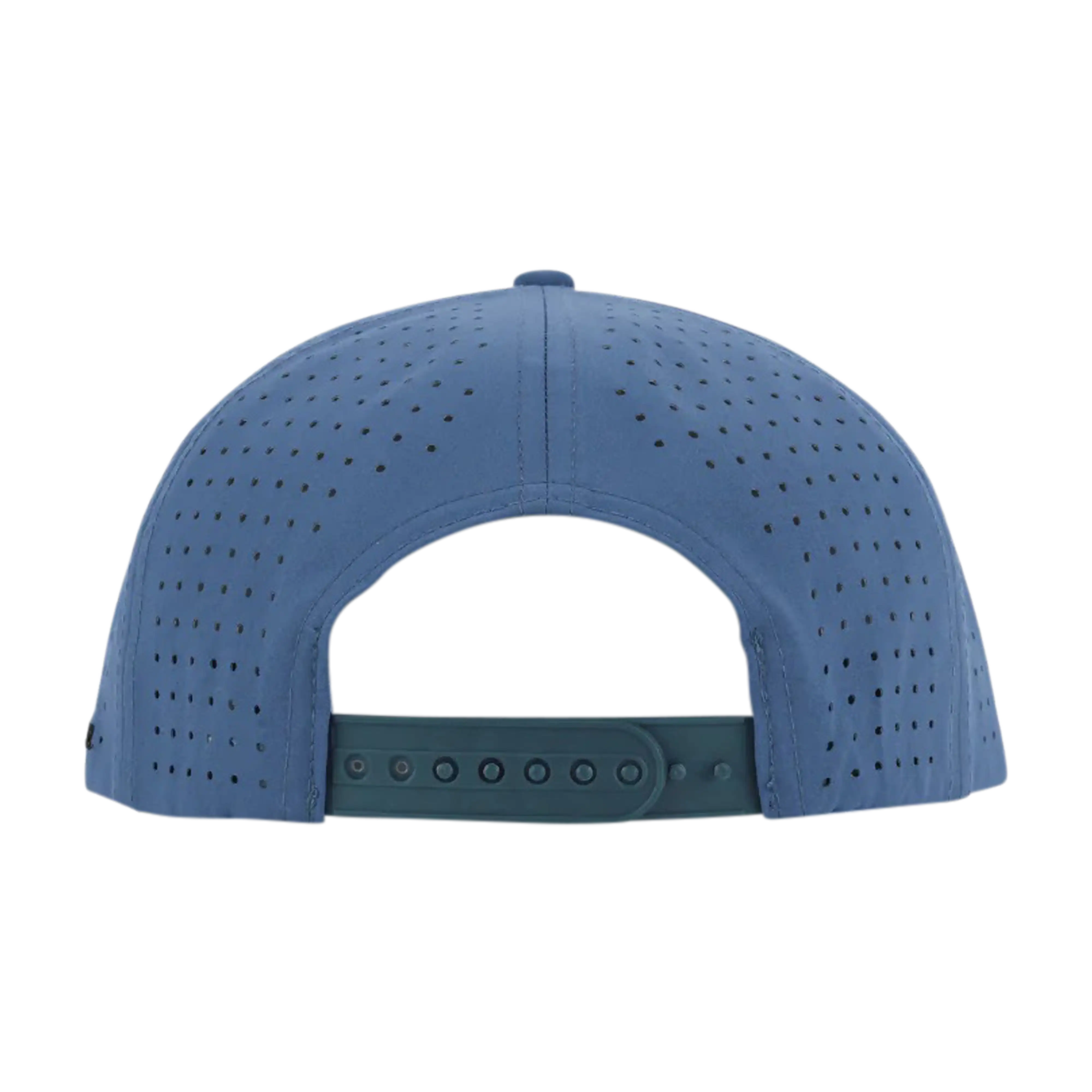 JYG Profishing Navy Leather Patch 5-Panel Hat