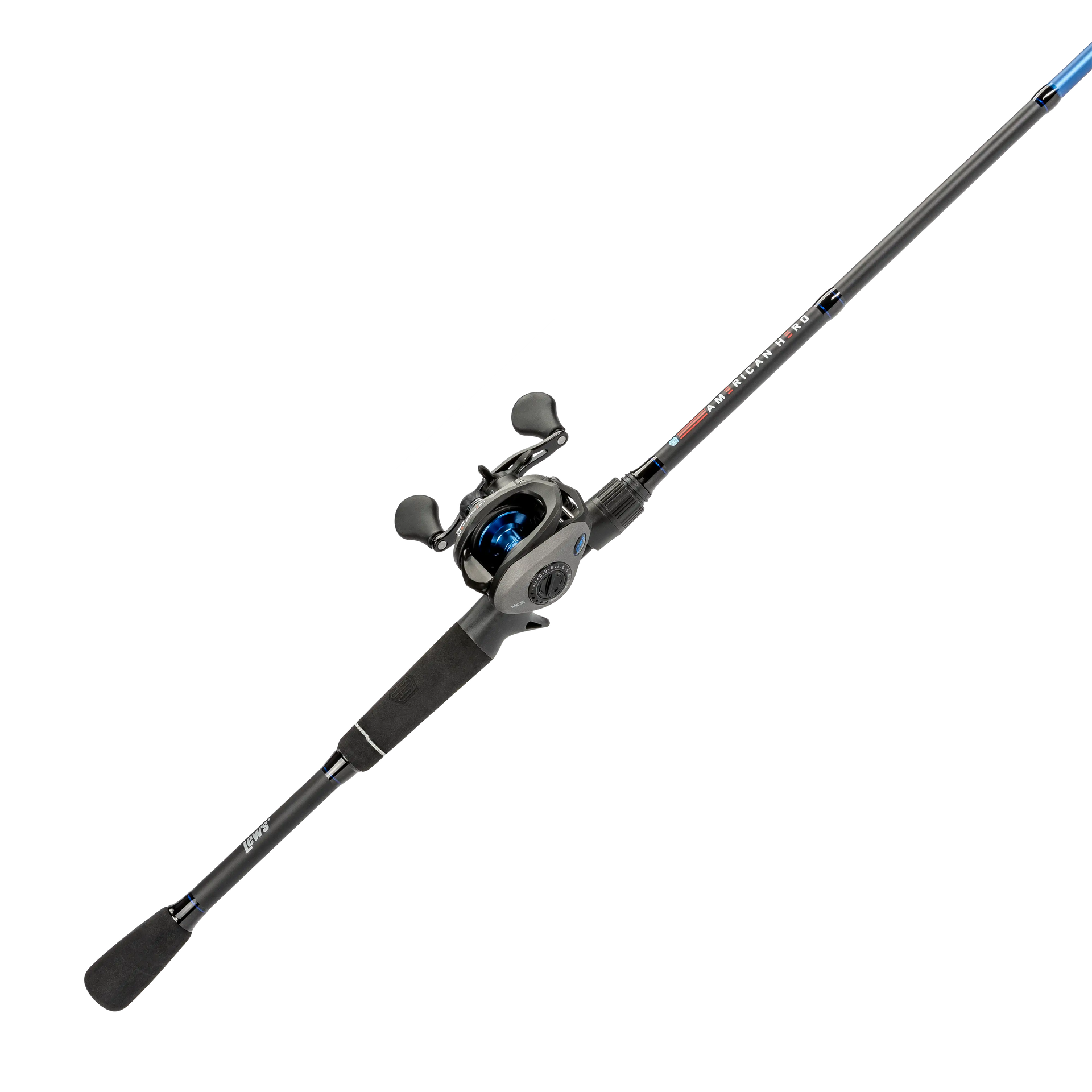 baitcaster combo left handed Lew's Mach Crush Baitcasting Left Low Profile Bait Premier Tackle a Zero Reverse one Lew's American Hero Baitcast Combo