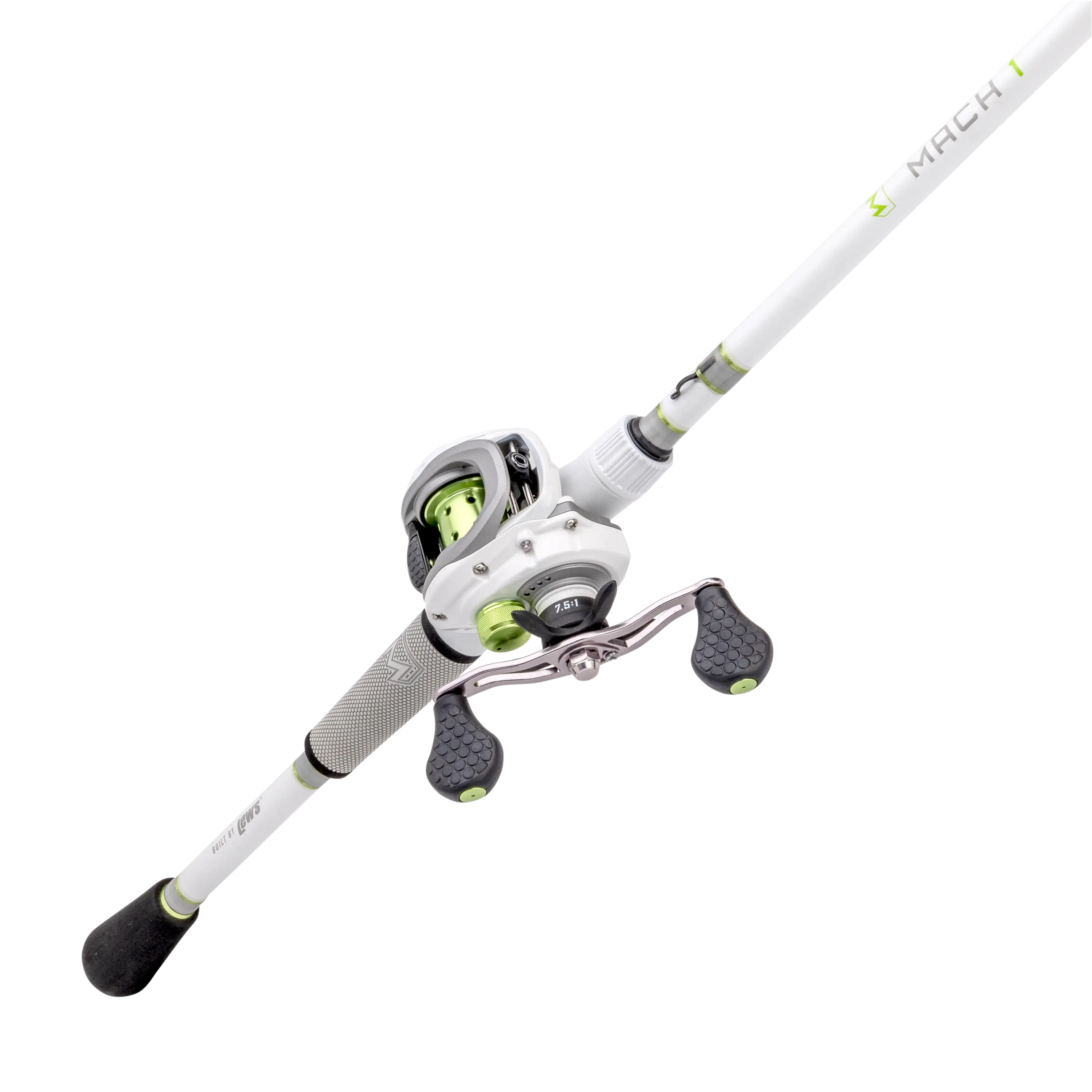 Lew’s MACH 1 Shallow Spool Baitcasting Combo