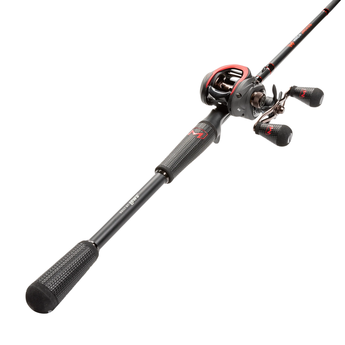 baitcaster combo lew's Mach 2 externally adjustable MC Mach Crush SLP 7'3 -1