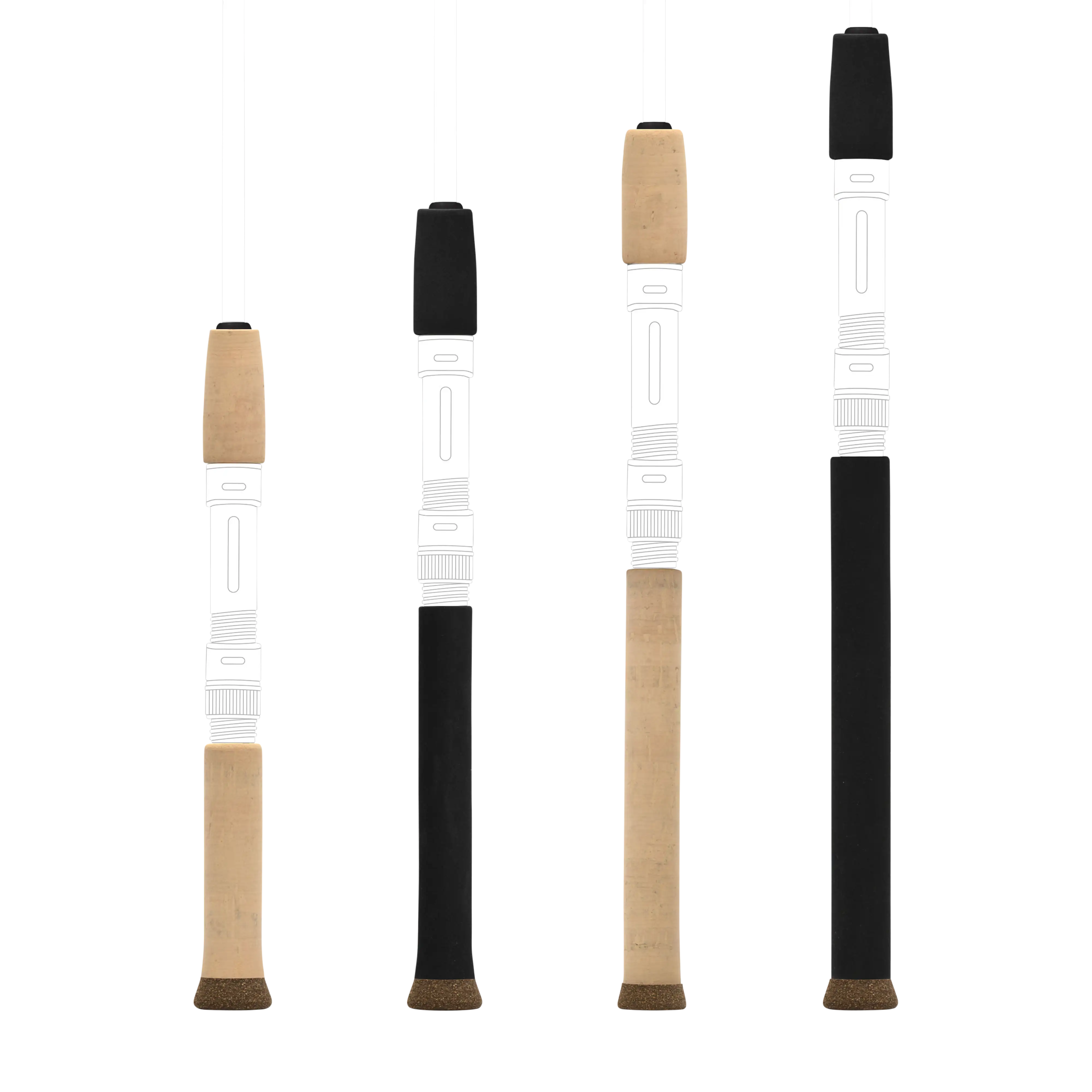 American Tackle Full Grip Kits for Spinning Rods