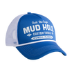 Mud Hole Trucker Hat - Blue/White