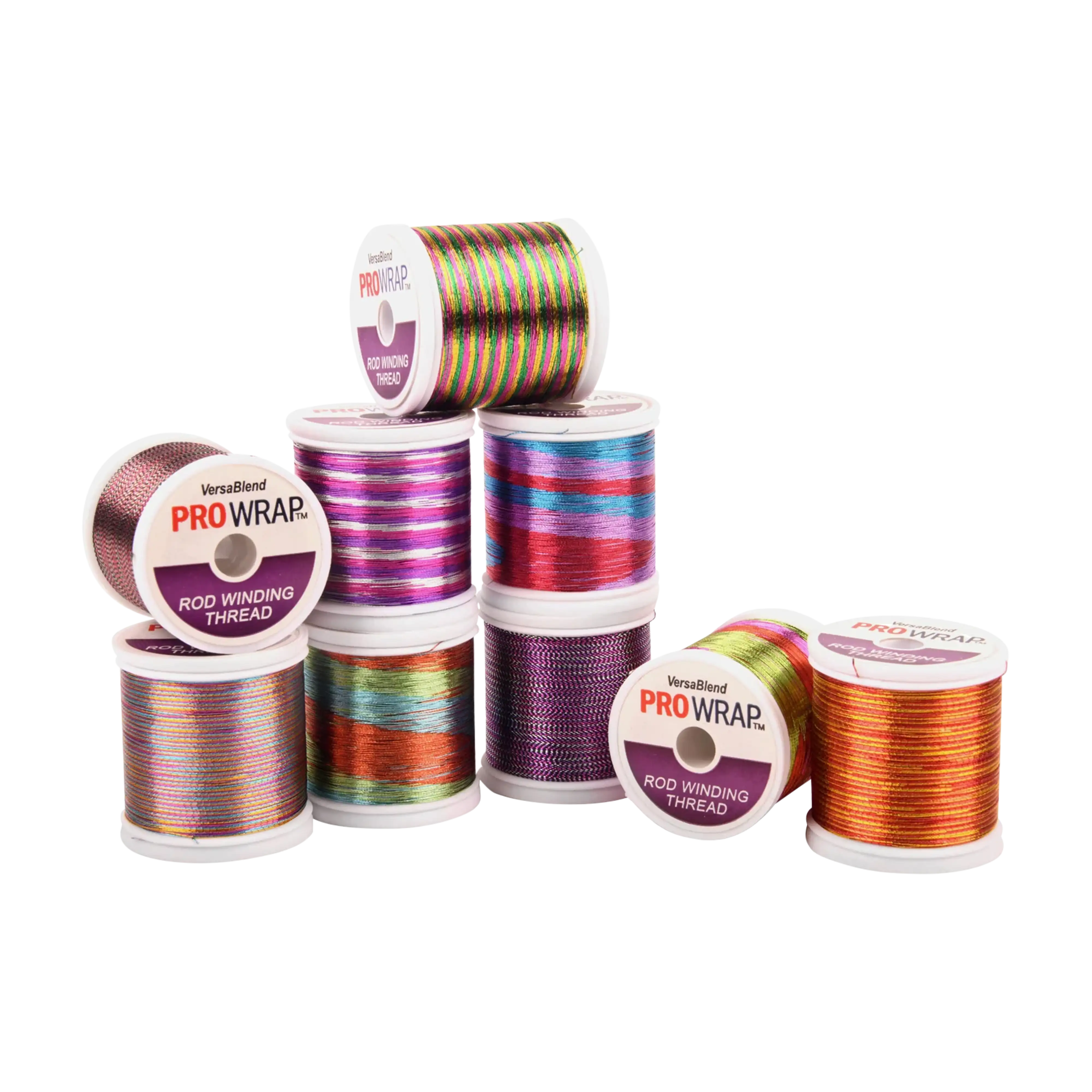 ProWrap Metallic VersaBlend Rod Winding Thread – Size A (100 Yards)