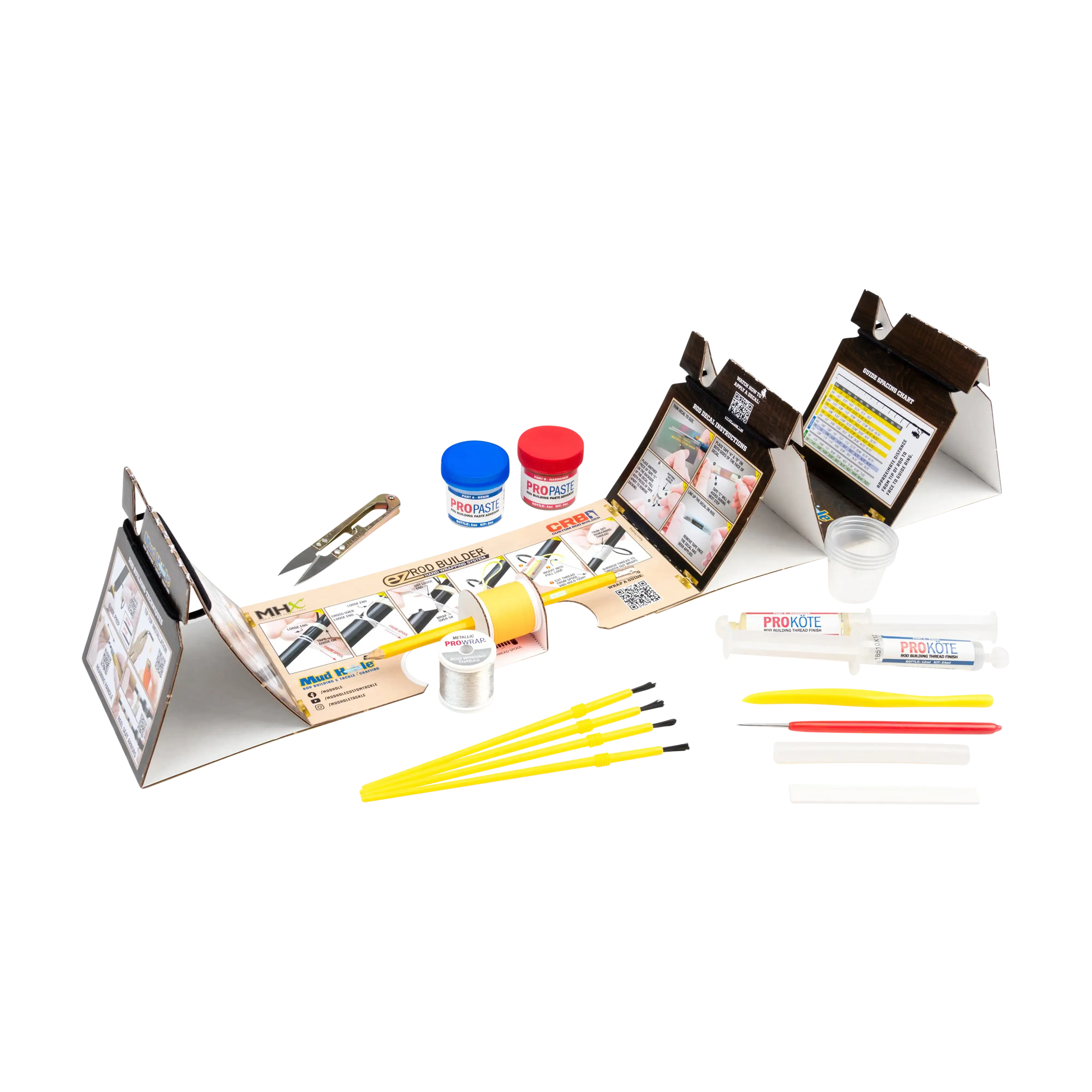 Mud Hole eZ Rod Builder Hand Wrapper & Supply Kit