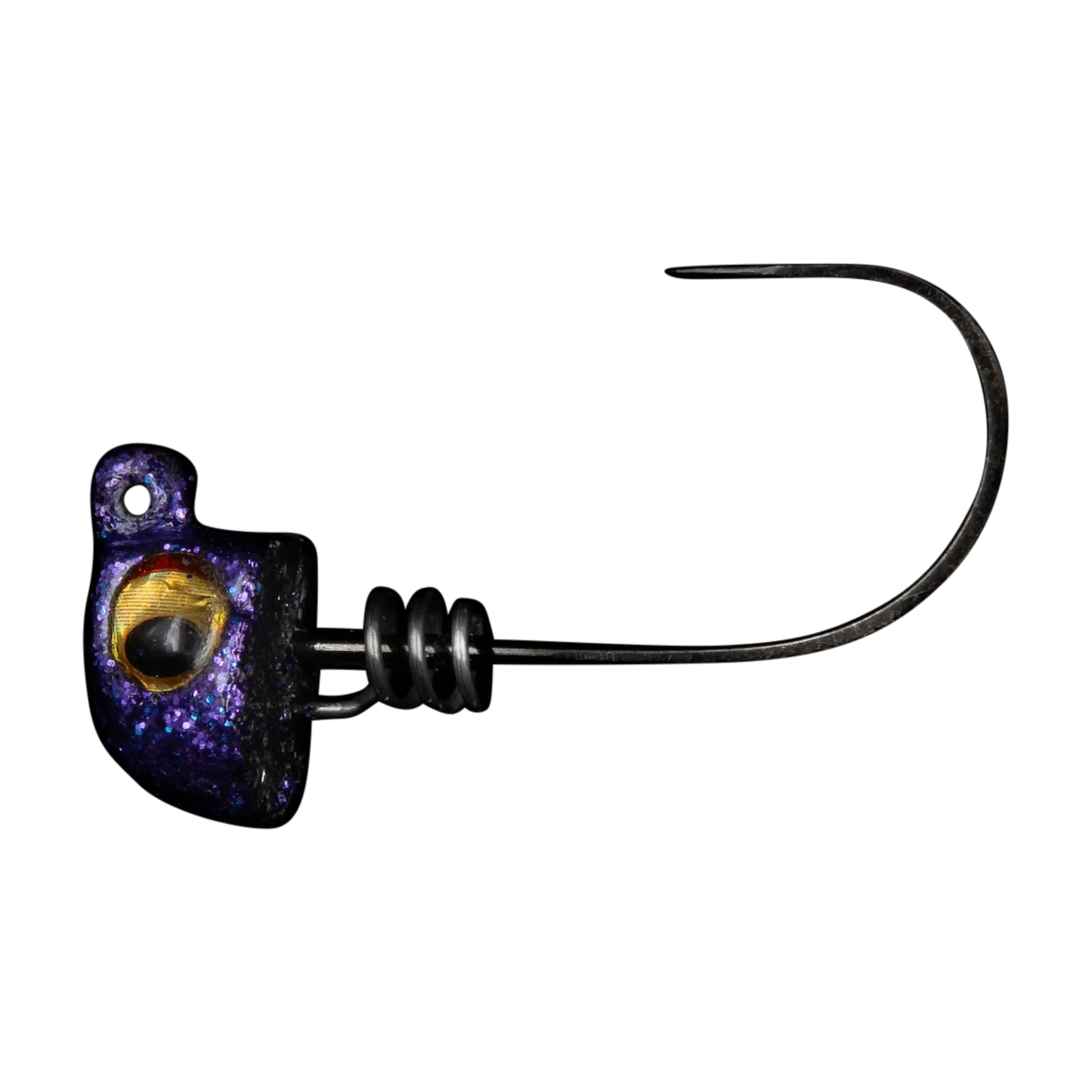 NLBN 3" Screw Lock Jig Heads – with Heavy-Duty Mustad Hooks (3-Pack)