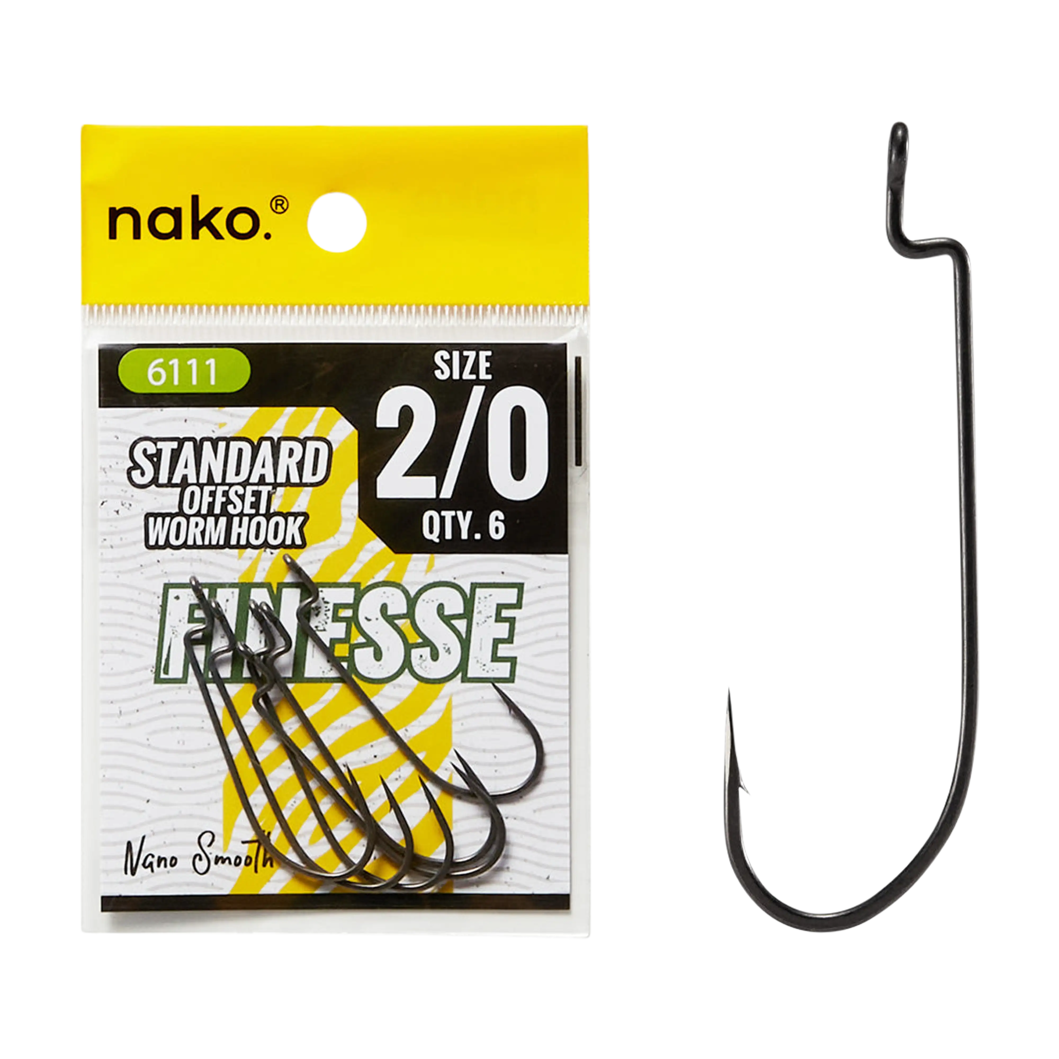 Nako Finesse Standard Offset Hooks