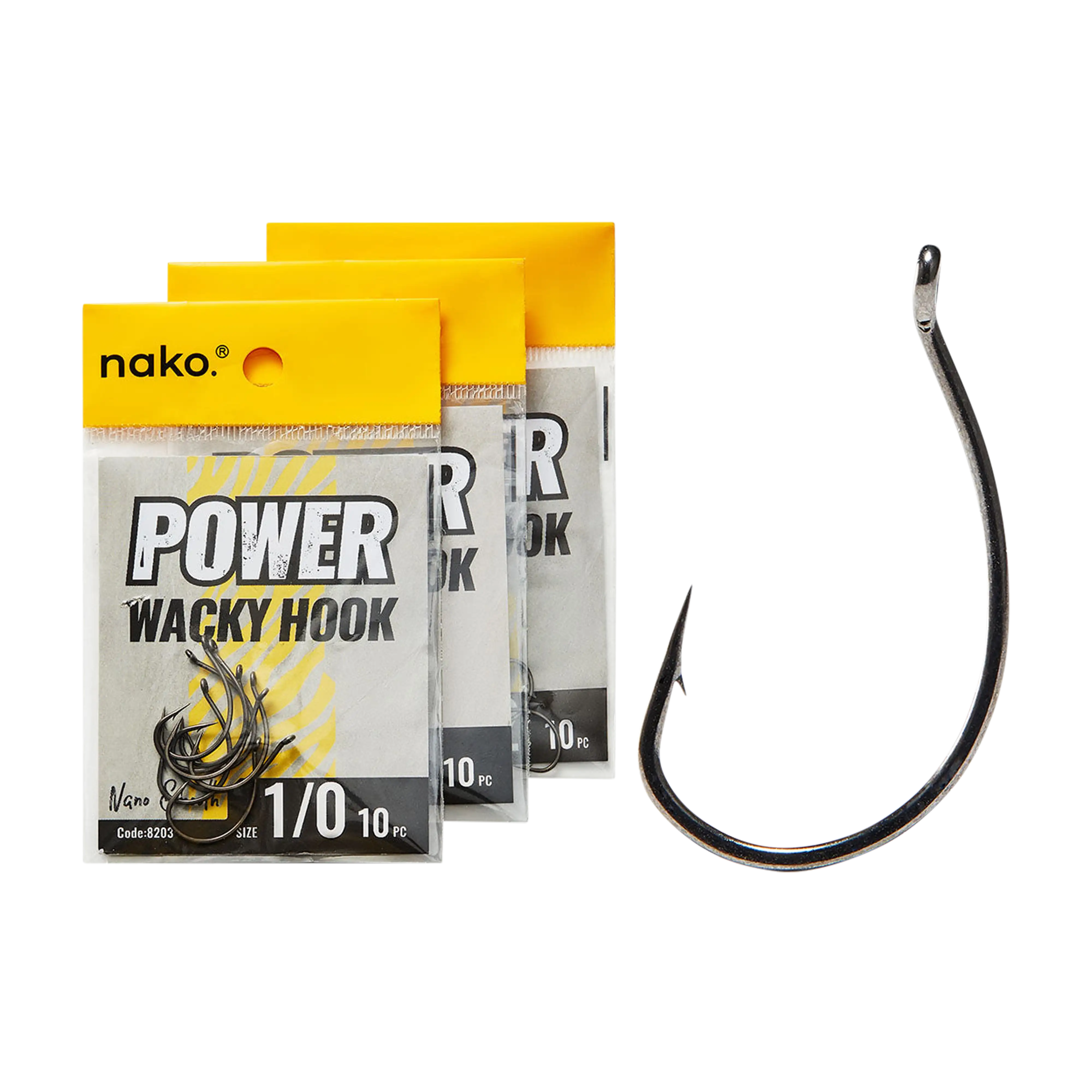 Nako Power Wacky Hooks - 10pk