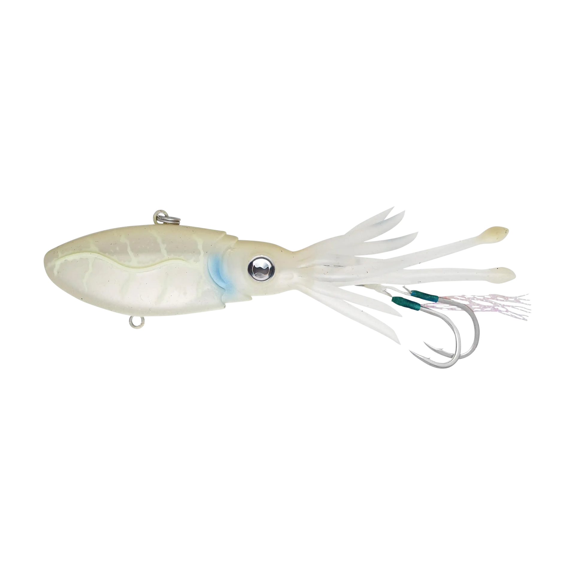 calamari fishing lure Nomad Design Squidtrex Vibe 110 Tiger Complete rigged with Ball Bearing Swivel Nomad Tackle Squidtrex 130 Vibe