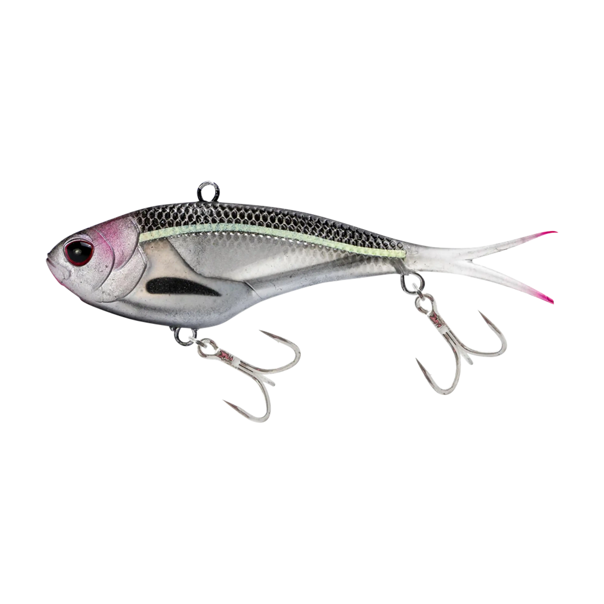 anti kink vanes lure fishing Nomad Design Vertrex Max Lipless Crankbait Holo Ghost Shad / 95