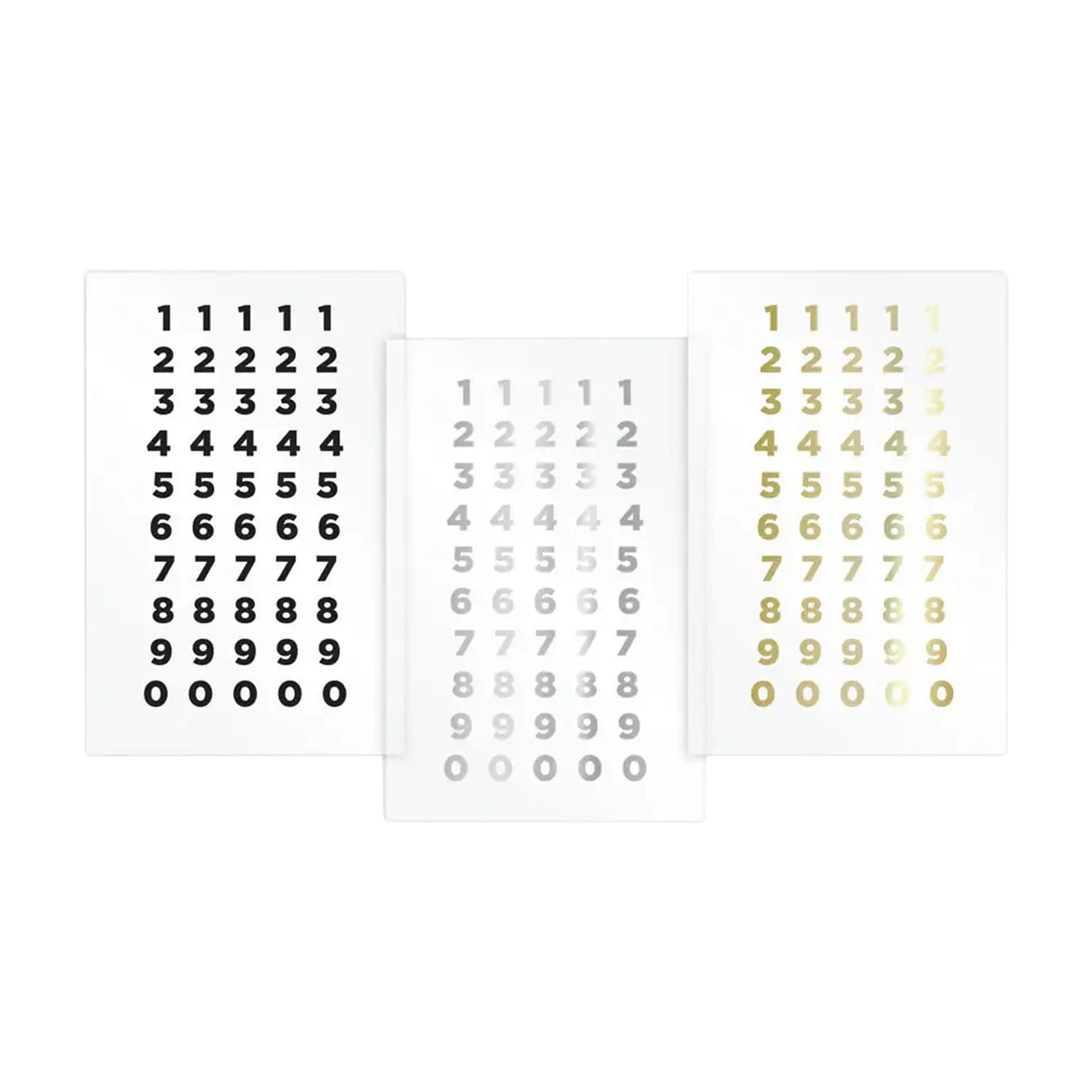 Mud Hole Numeric Rod Decals - Peel & Stick Numbers