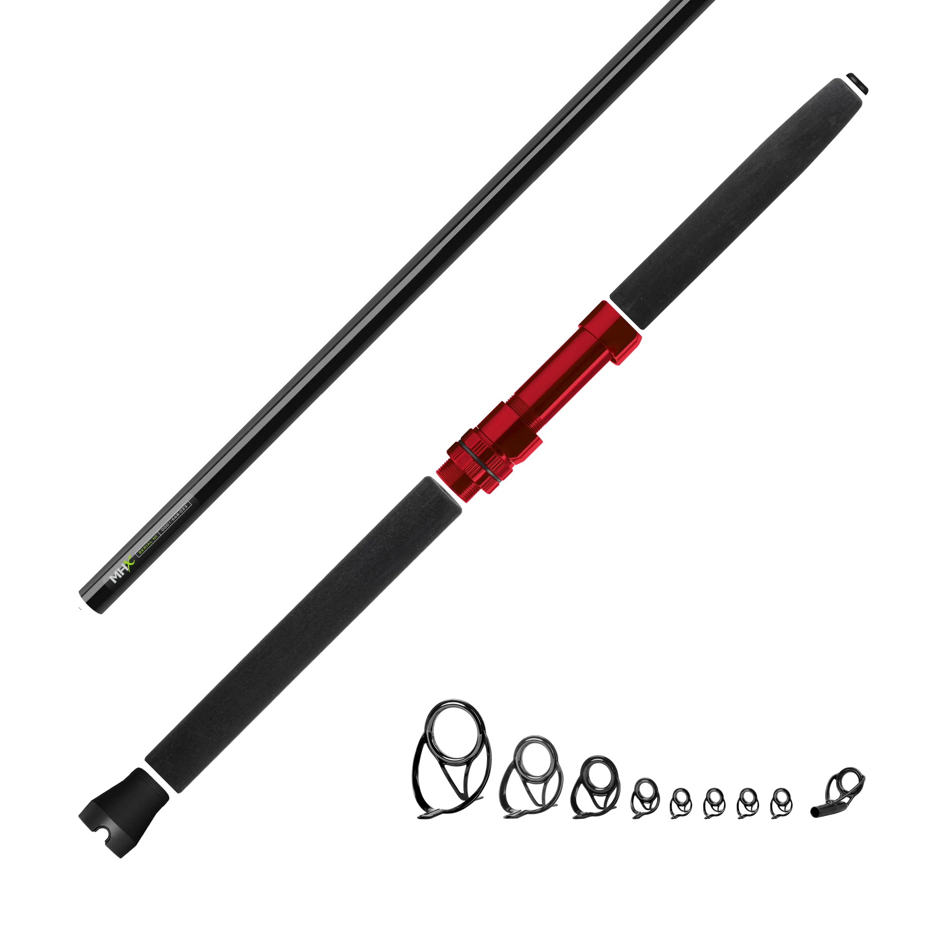 Offshore Saltwater Spinning Rod Kits - XFM700L