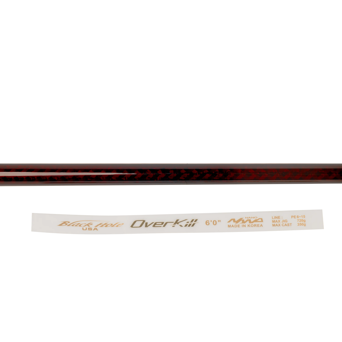 Black Hole Overkill Rod Blanks