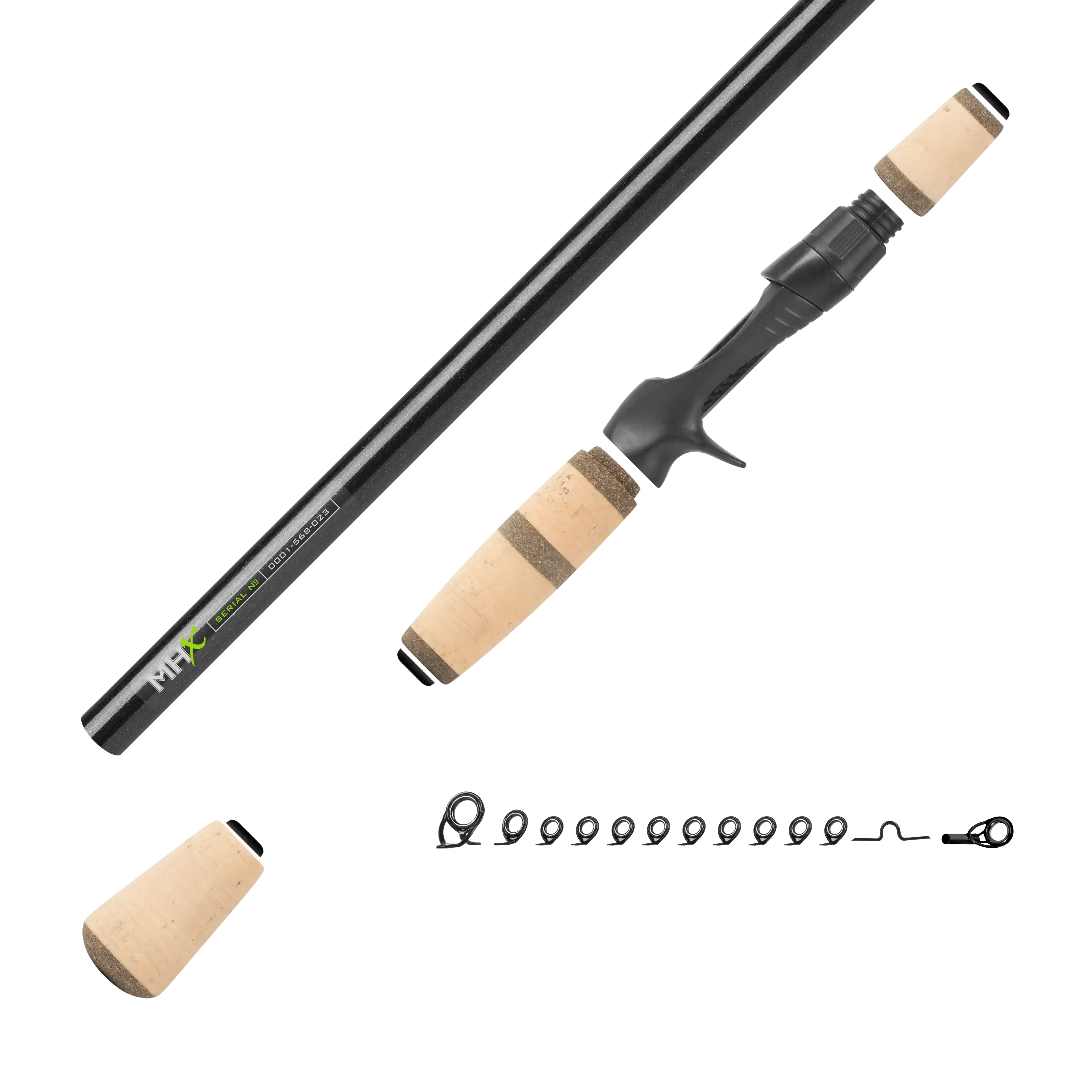 Pre-Spawn Bassin' Casting Rod Kits - CB905