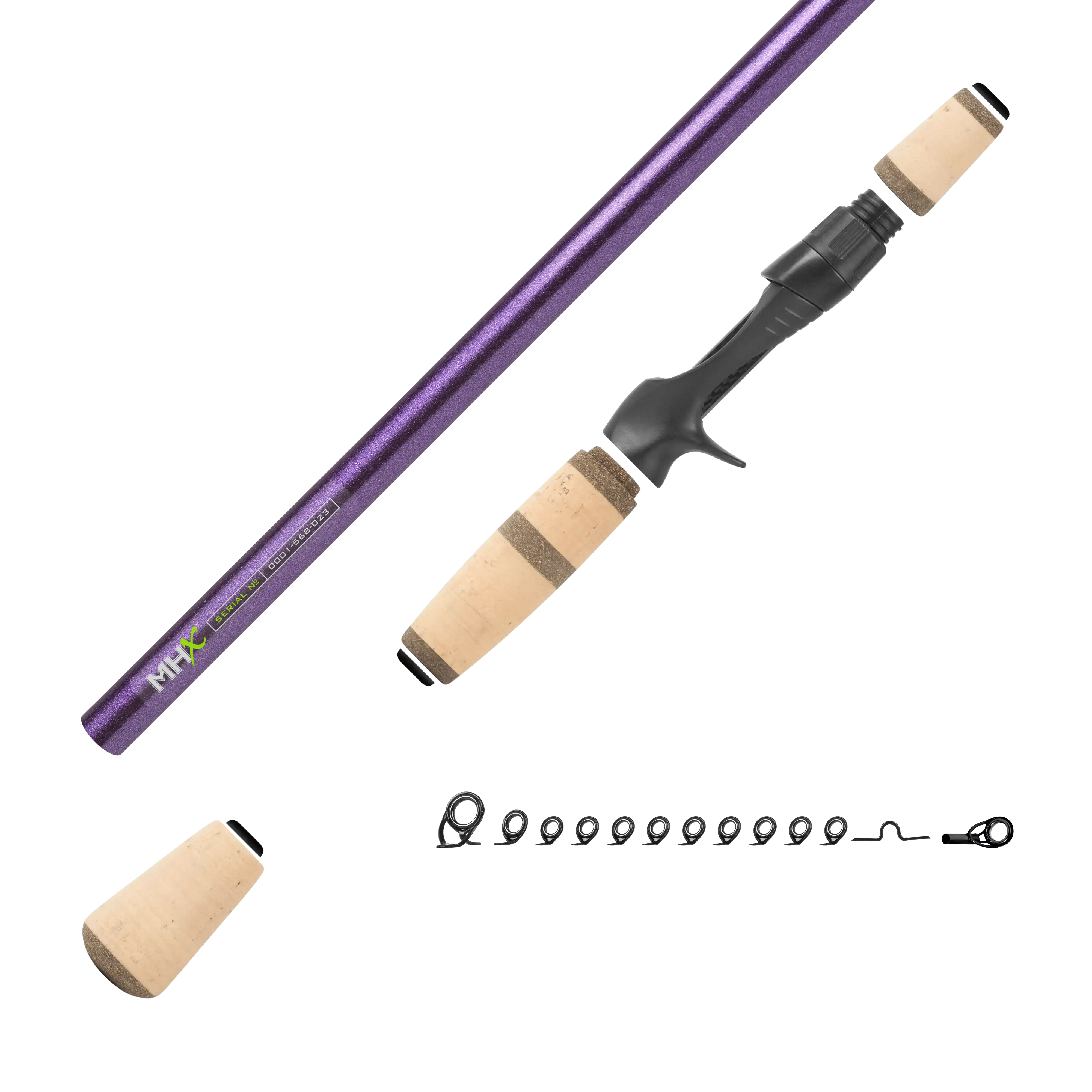 Pre-Spawn Bassin' Casting Rod Kits - CB905