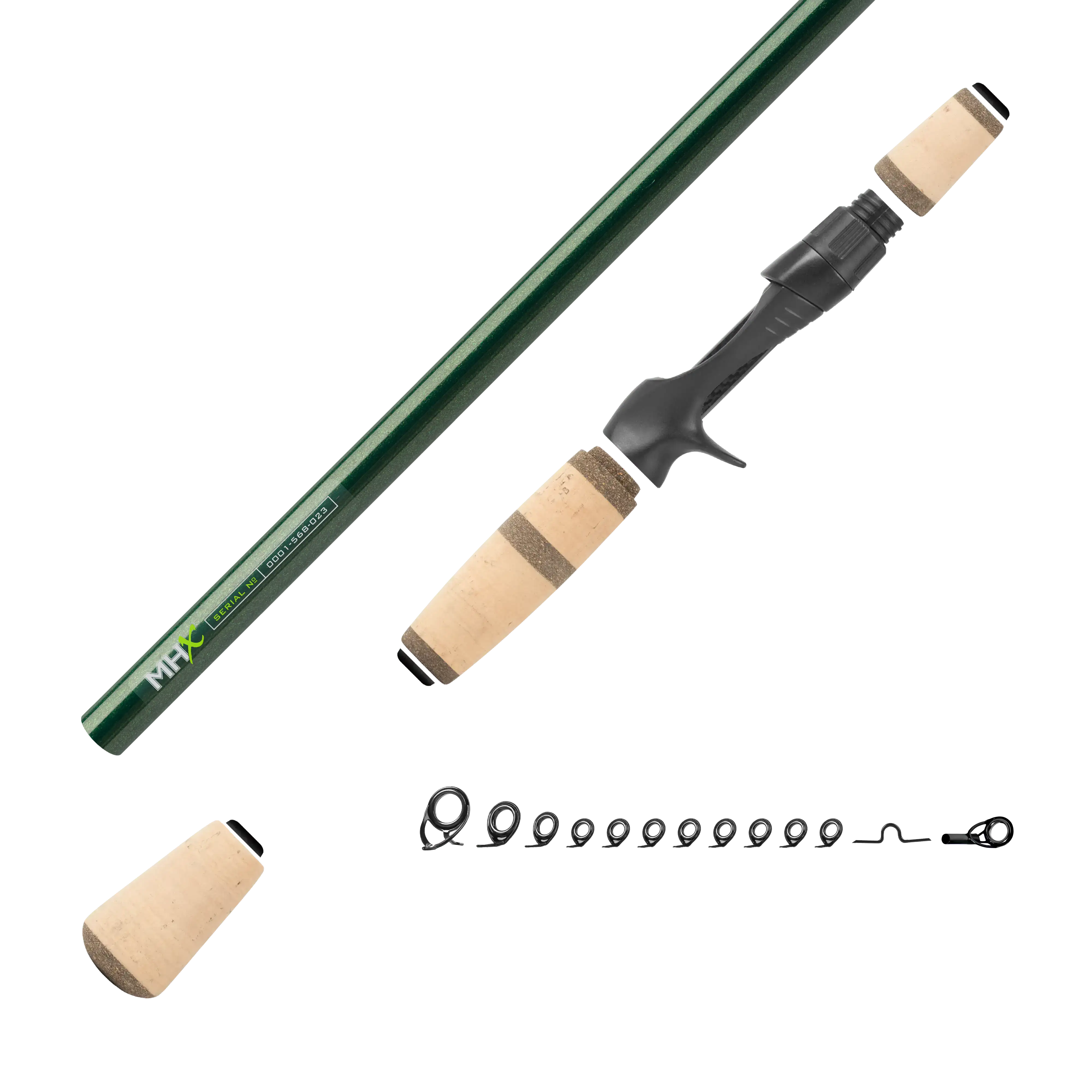 Pre-Spawn Bassin' Casting Rod Kits - FP885