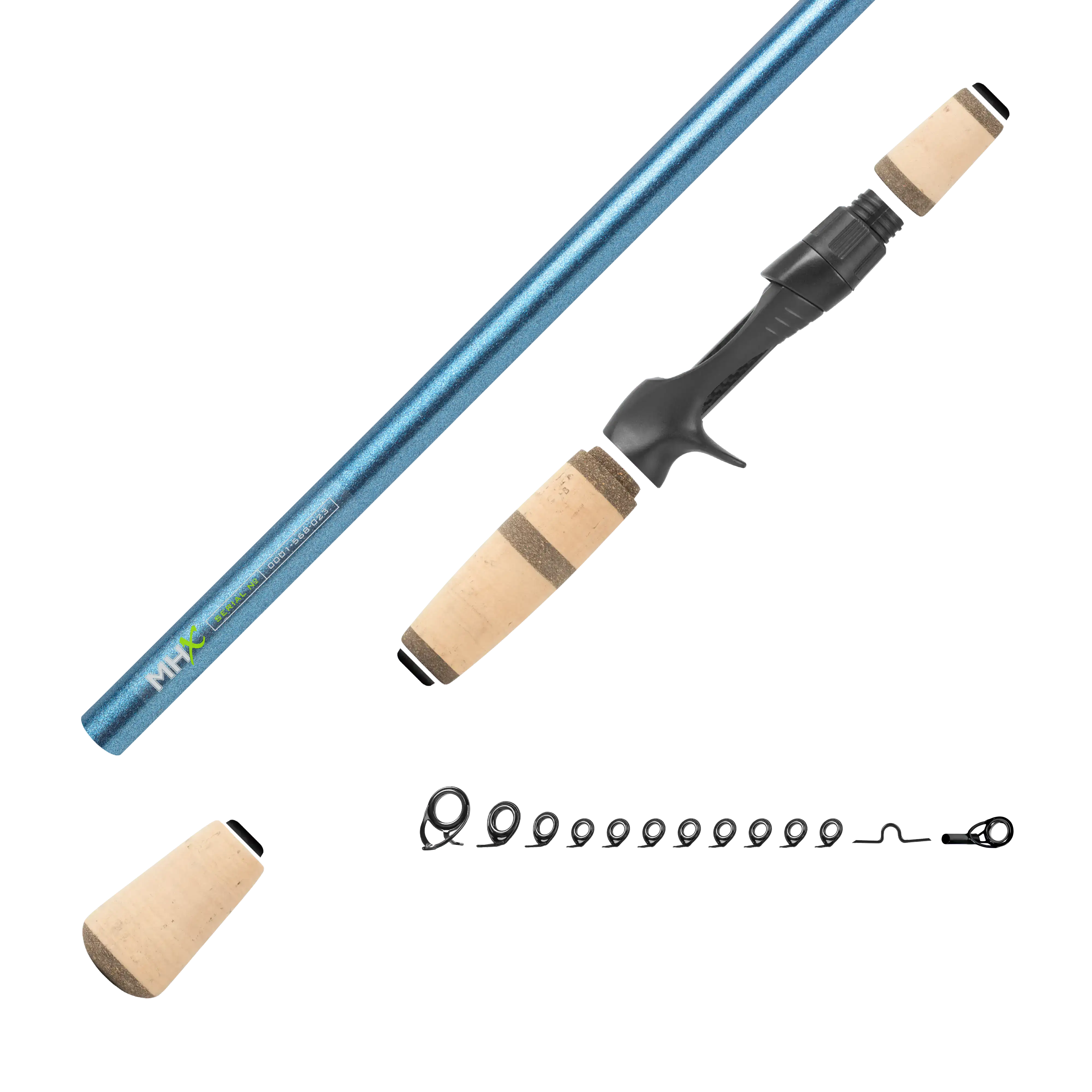 Pre-Spawn Bassin' Casting Rod Kits - FP885