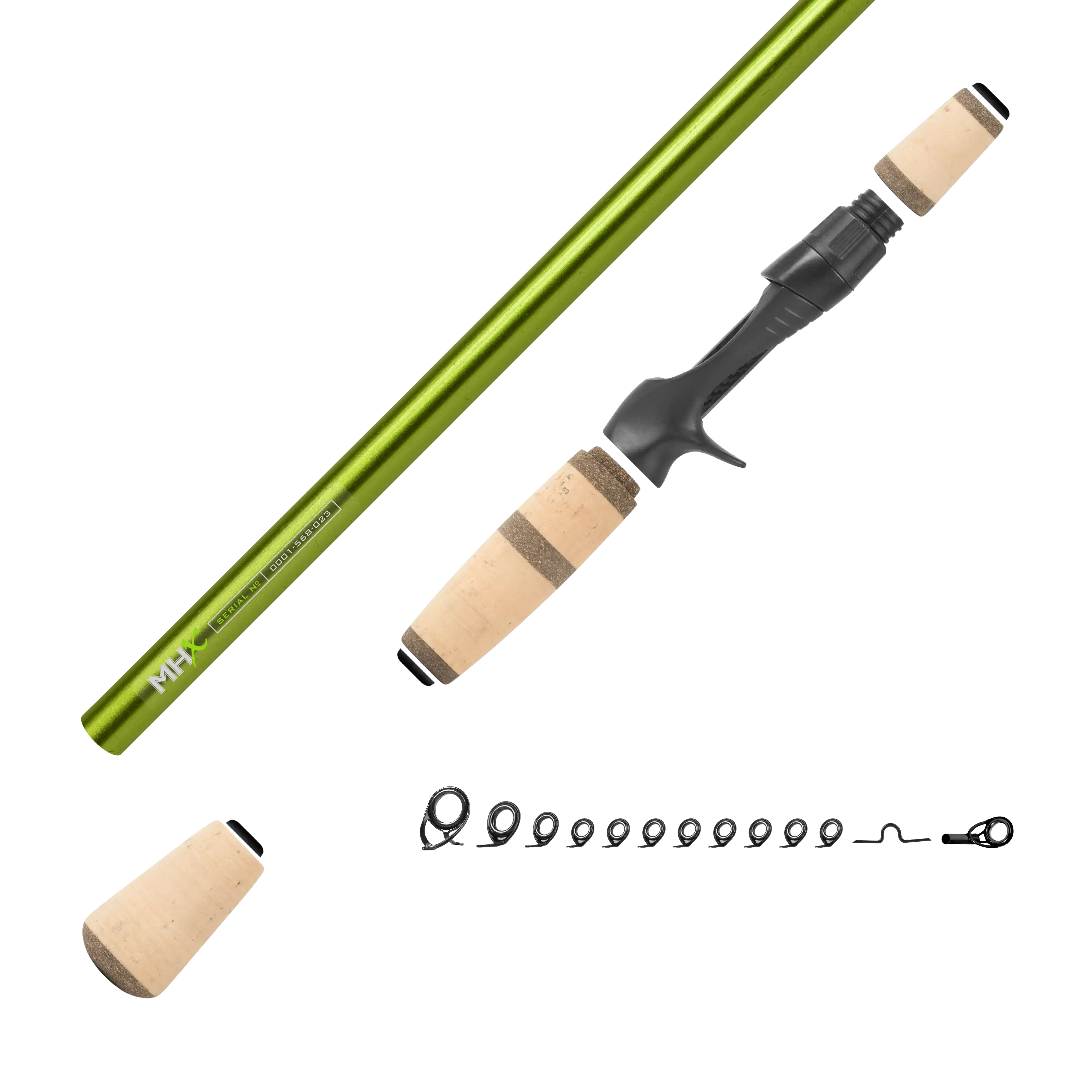 Pre-Spawn Bassin' Casting Rod Kits - FP885