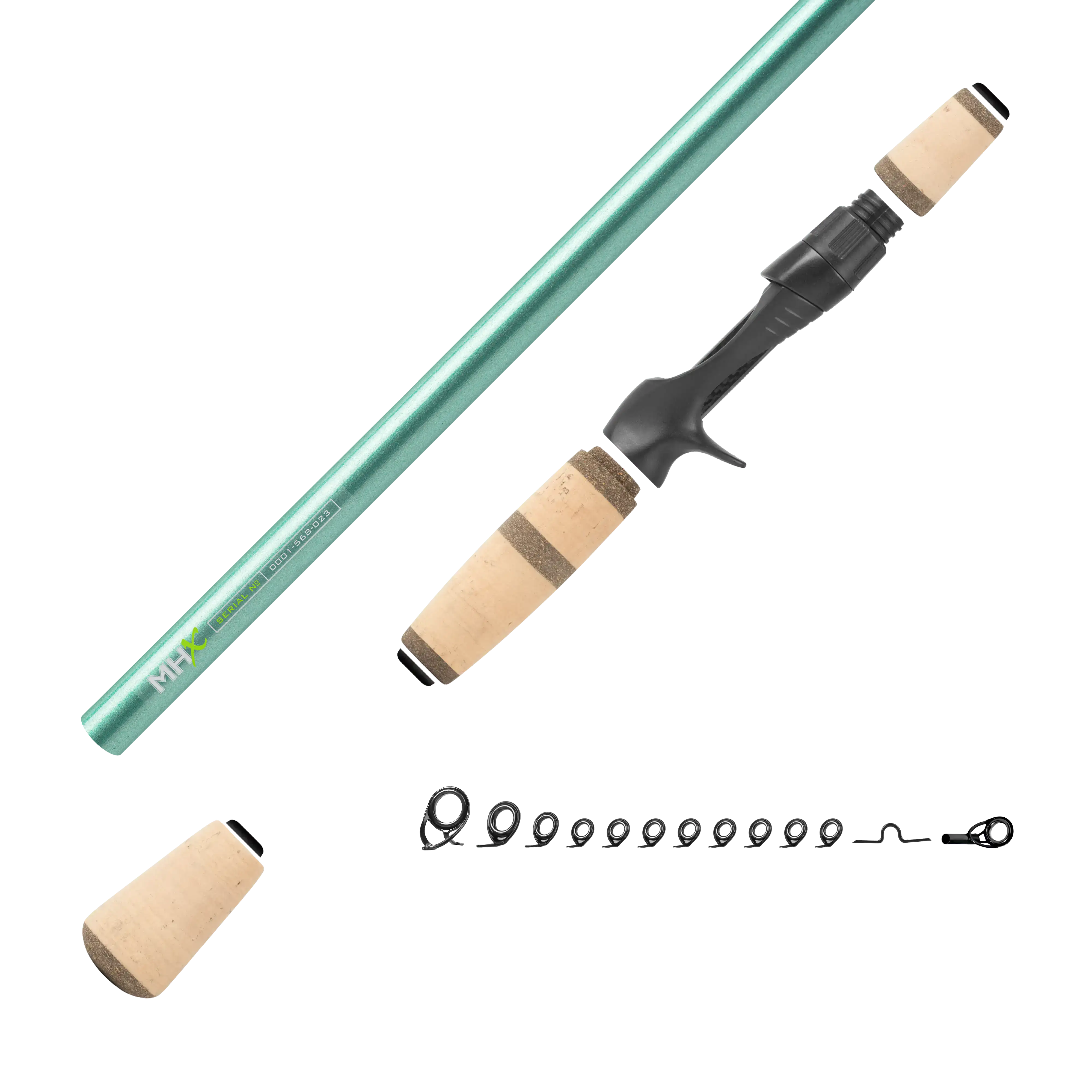 Pre-Spawn Bassin' Casting Rod Kits - FP885