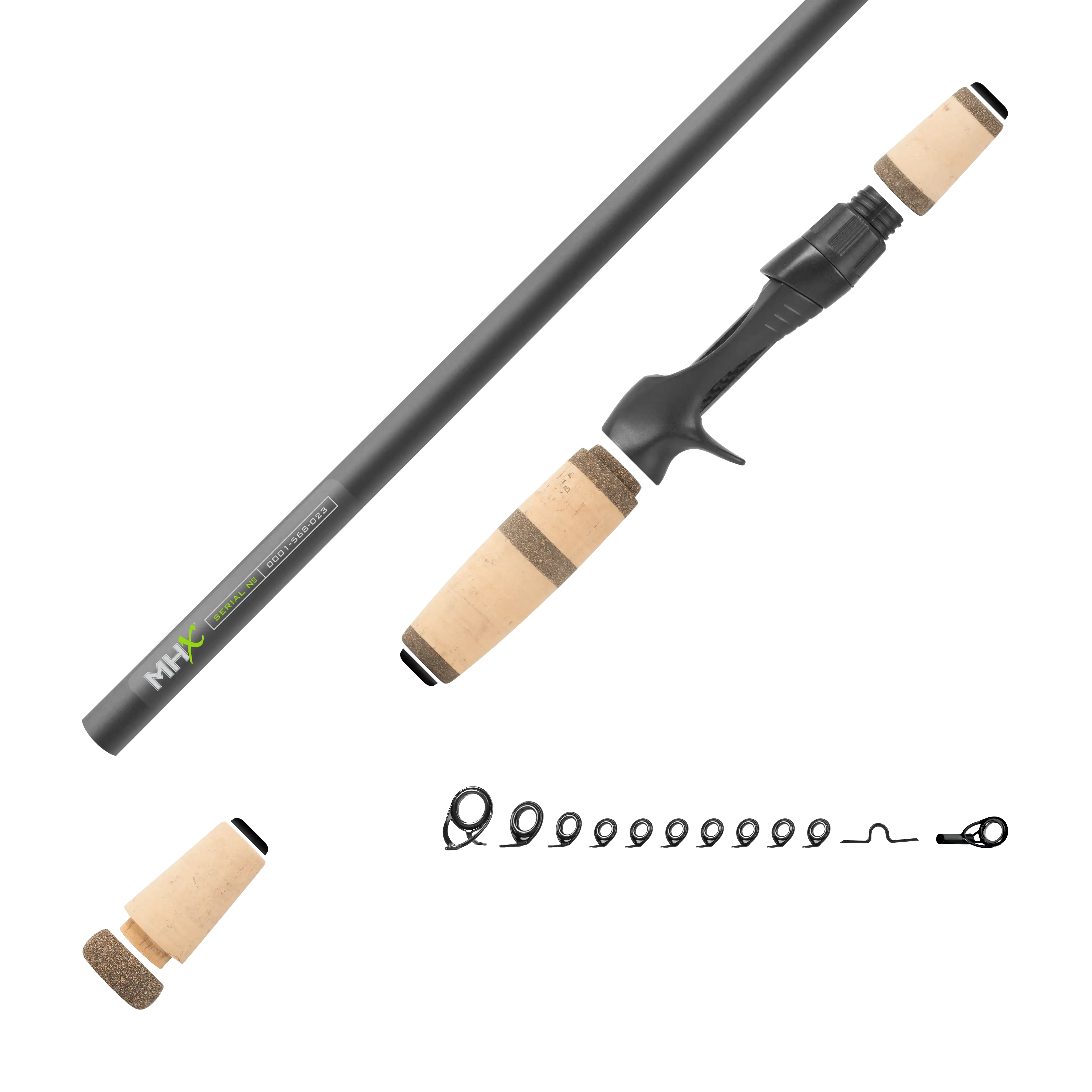 Pre Spawn Bassin' Casting Rod Kits