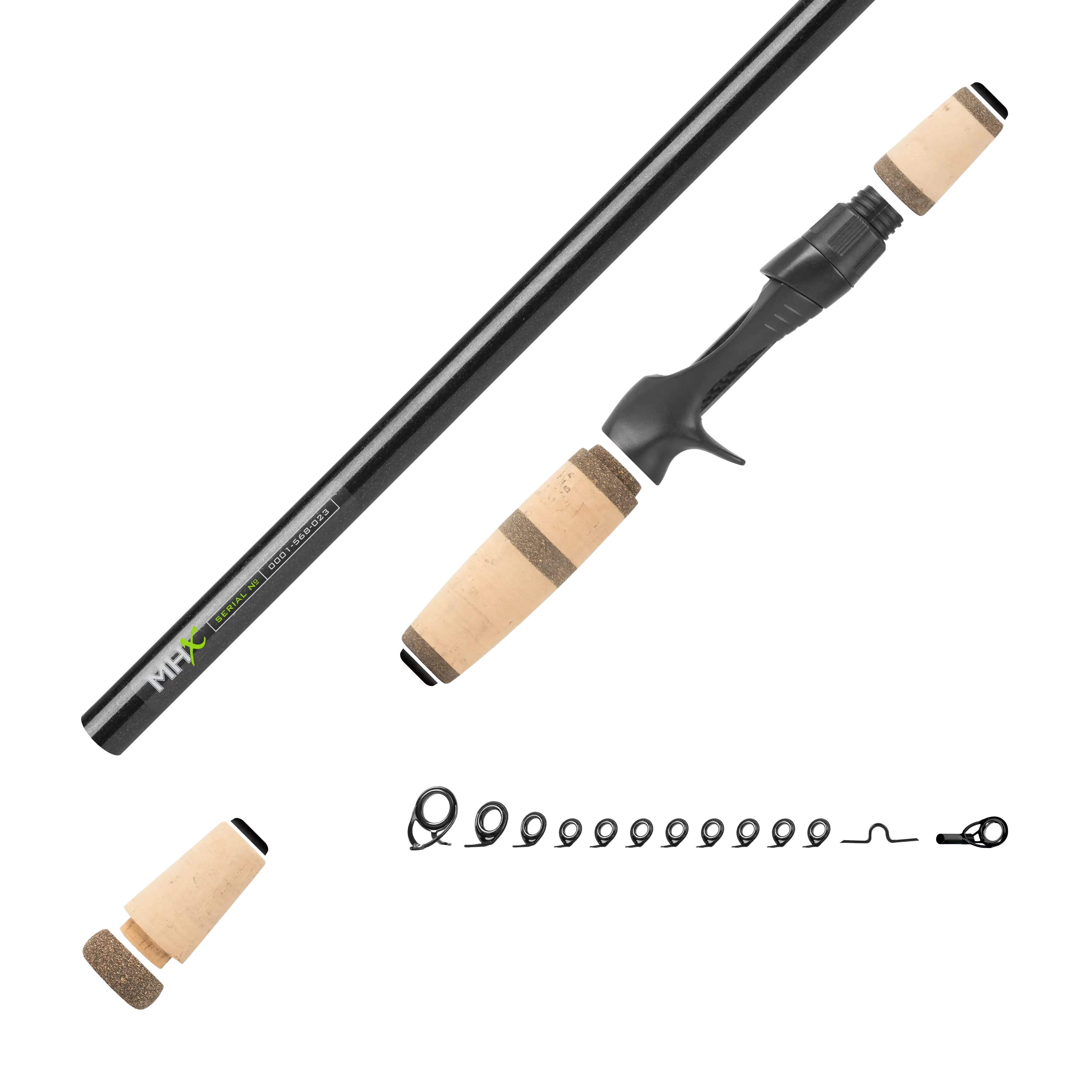 Pre-Spawn Bassin' Casting Rod Kits - MB873