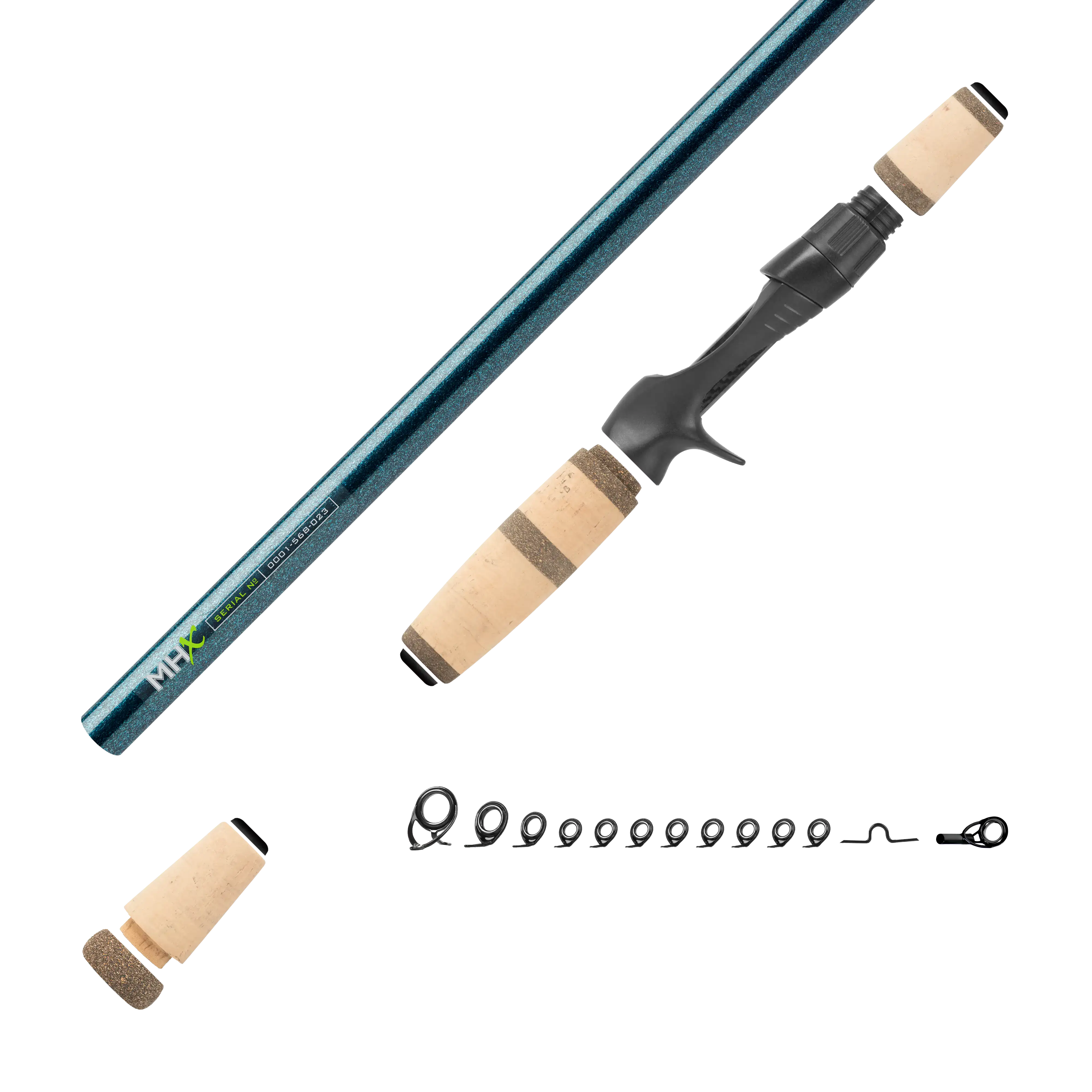 Pre-Spawn Bassin' Casting Rod Kits - MB873