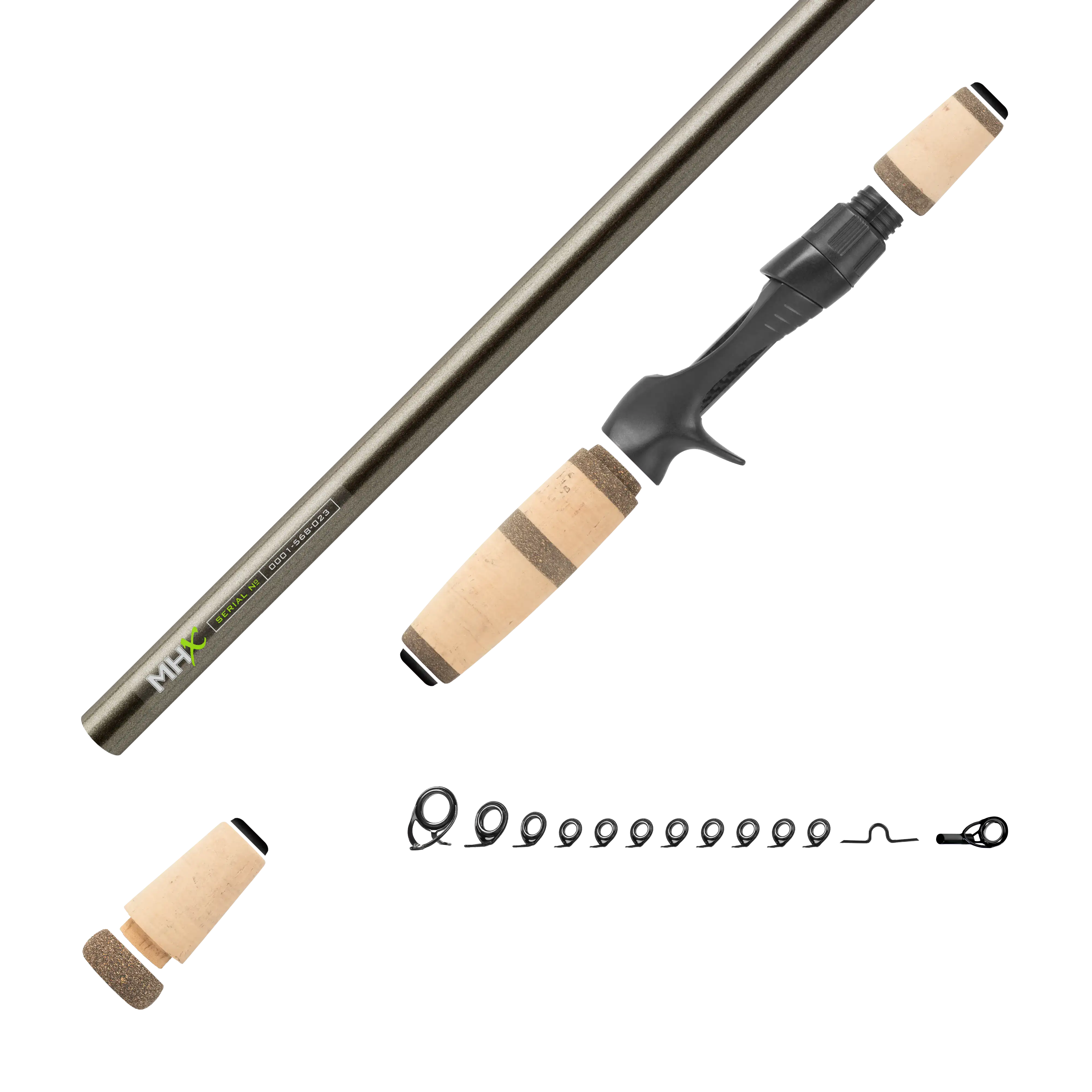 Pre-Spawn Bassin' Casting Rod Kits - MB873