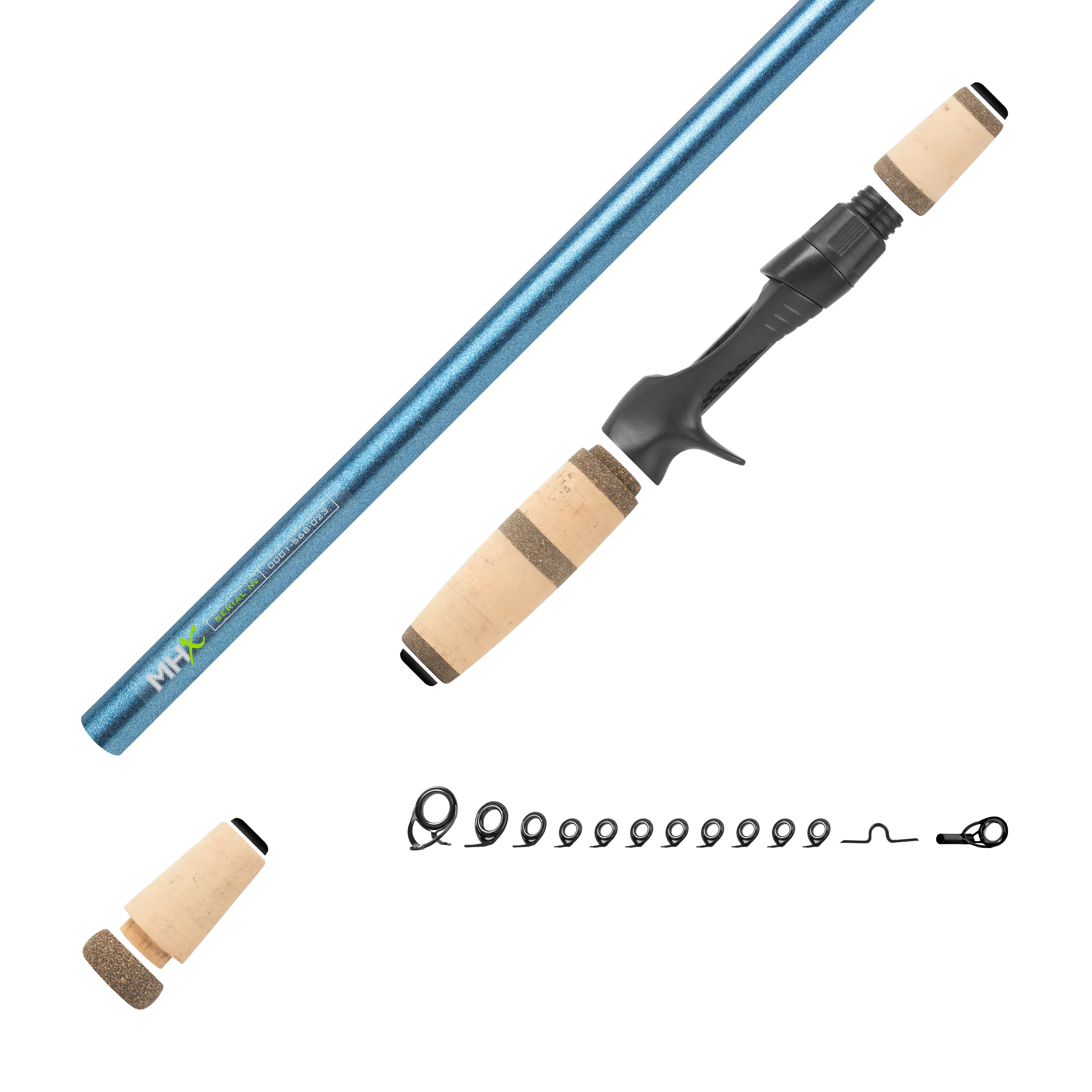 Pre-Spawn Bassin' Casting Rod Kits - MB873