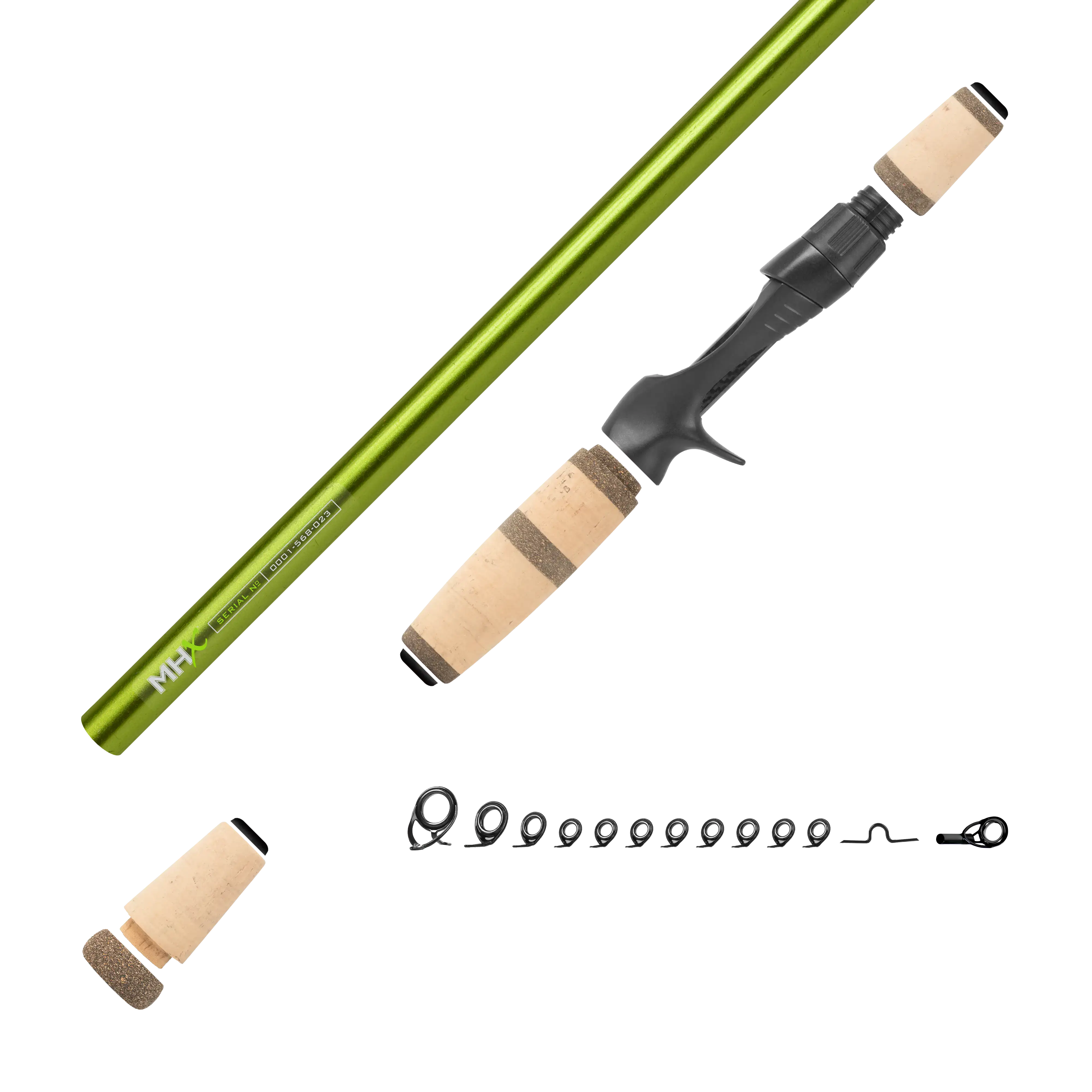 Pre-Spawn Bassin' Casting Rod Kits - MB873