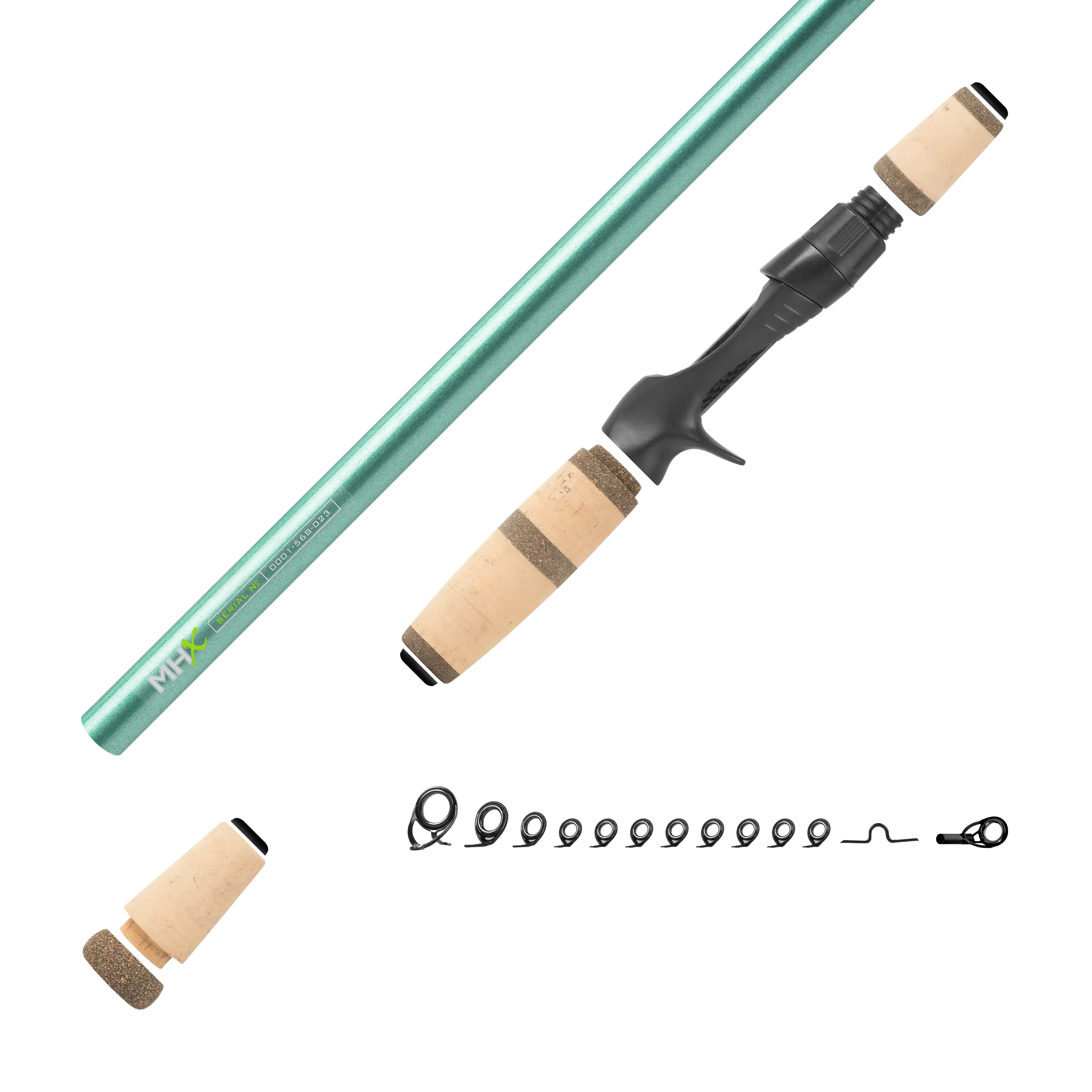 Pre-Spawn Bassin' Casting Rod Kits - MB873