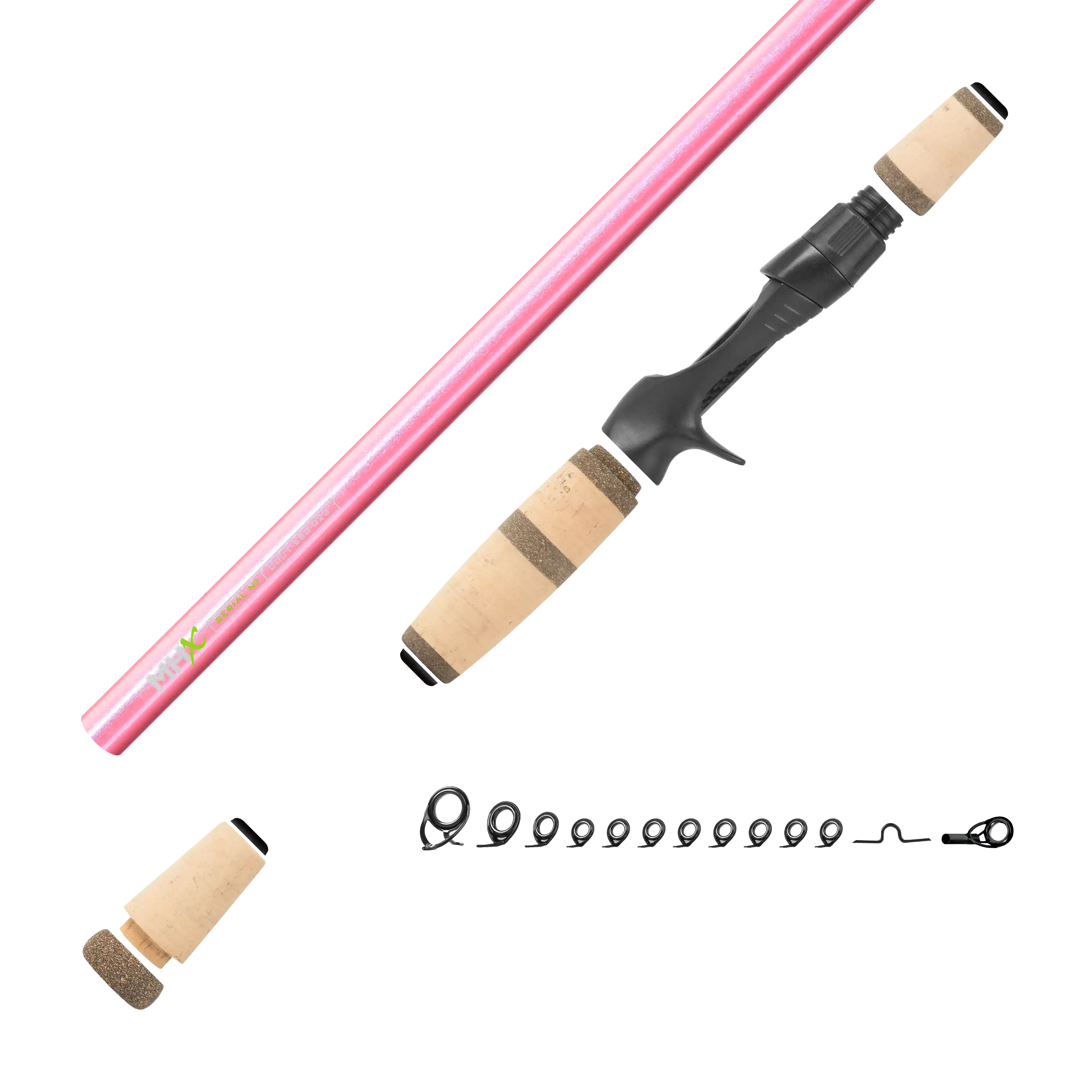 Pre-Spawn Bassin' Casting Rod Kits - MB874