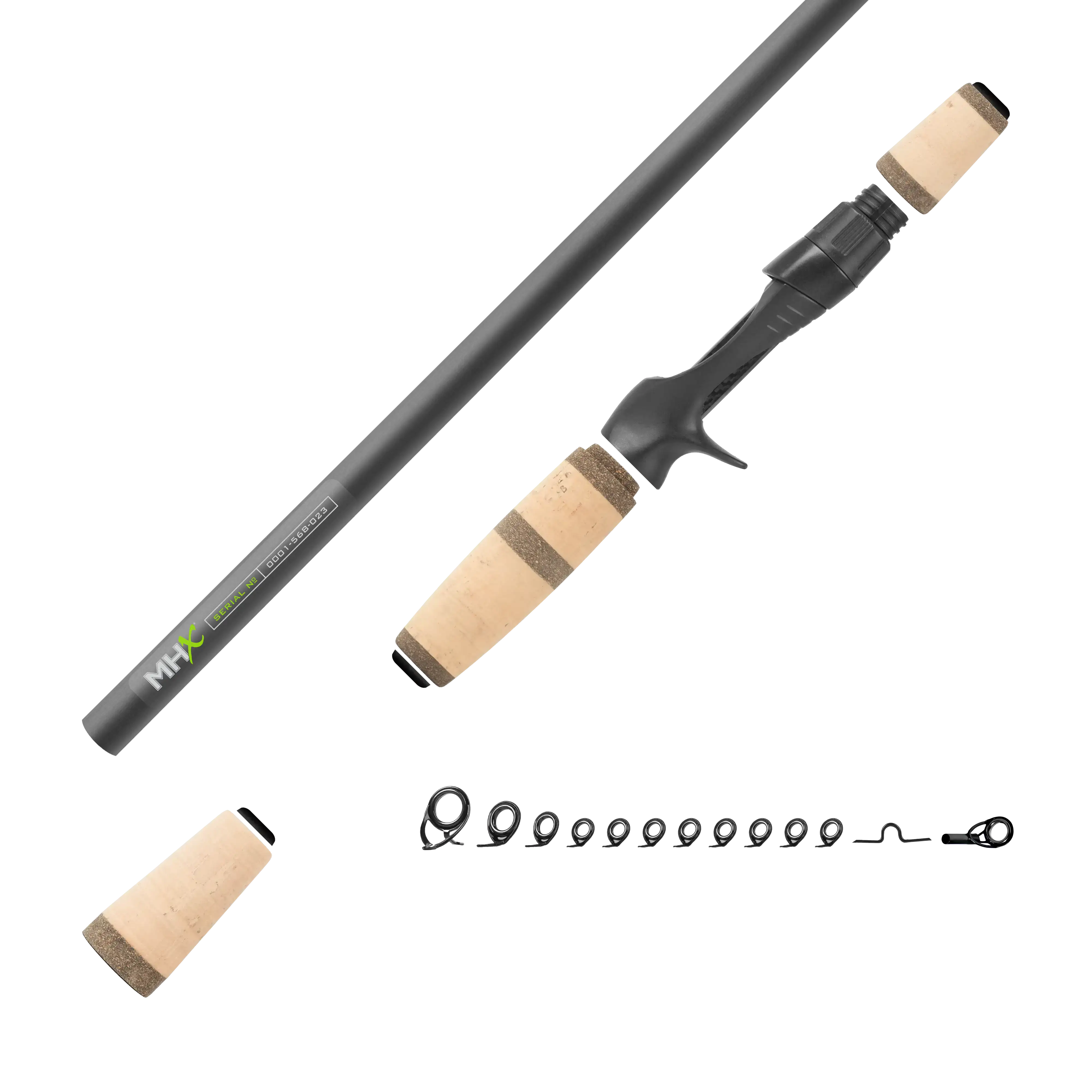 Pre-Spawn Bassin' Casting Rod Kits - SWB956