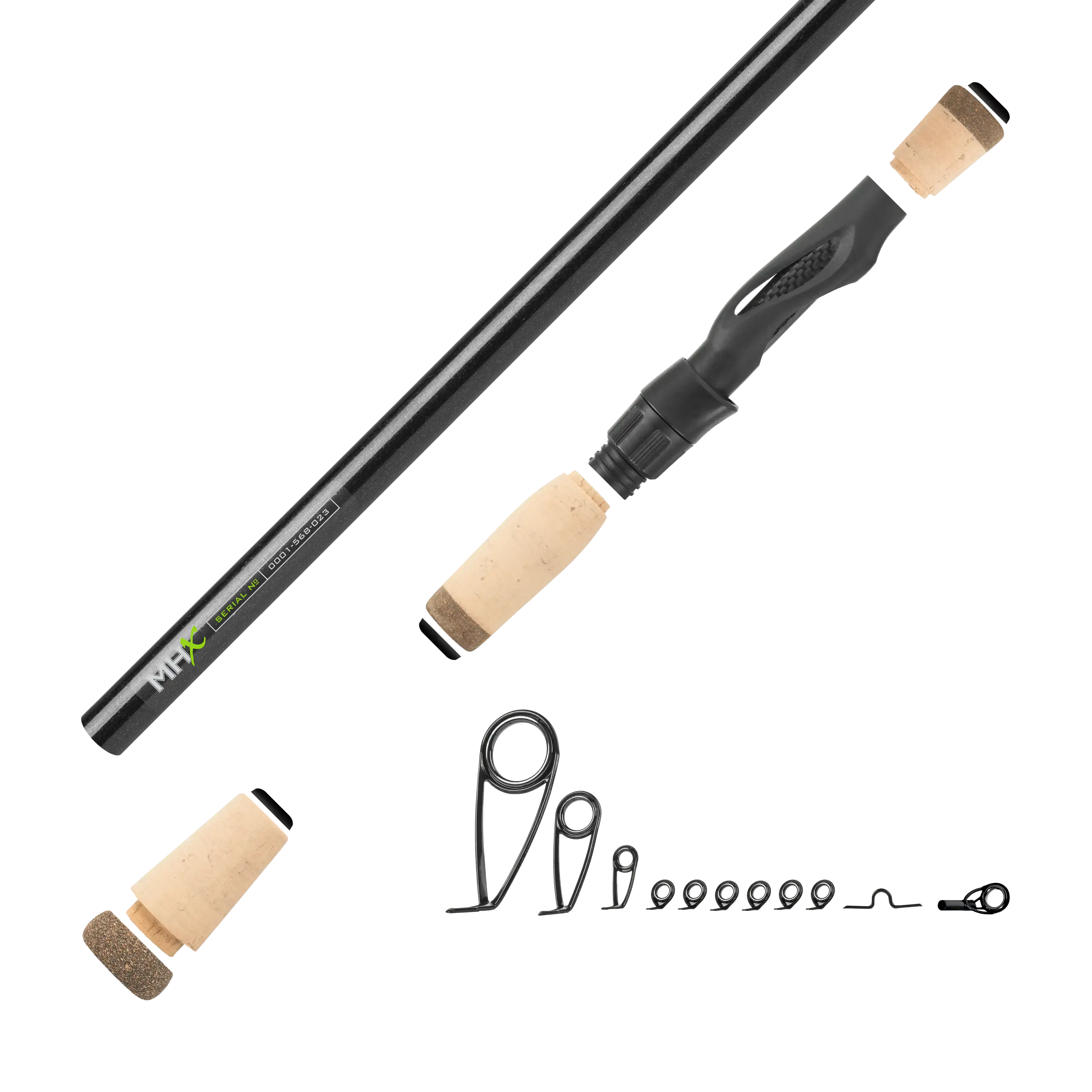 Pre-Spawn Bassin' Spinning Rod Kits - DS822