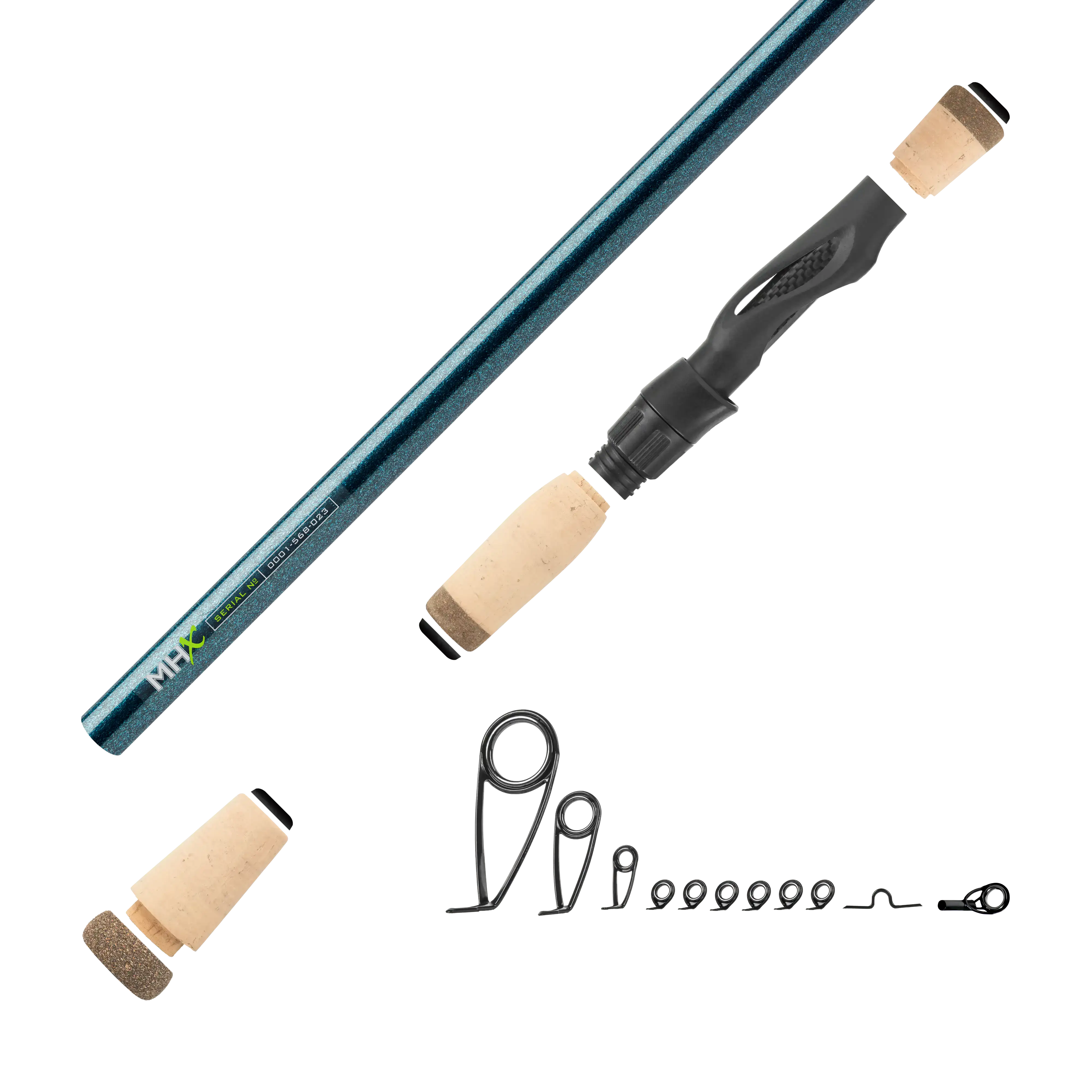 Pre-Spawn Bassin' Spinning Rod Kits - DS822