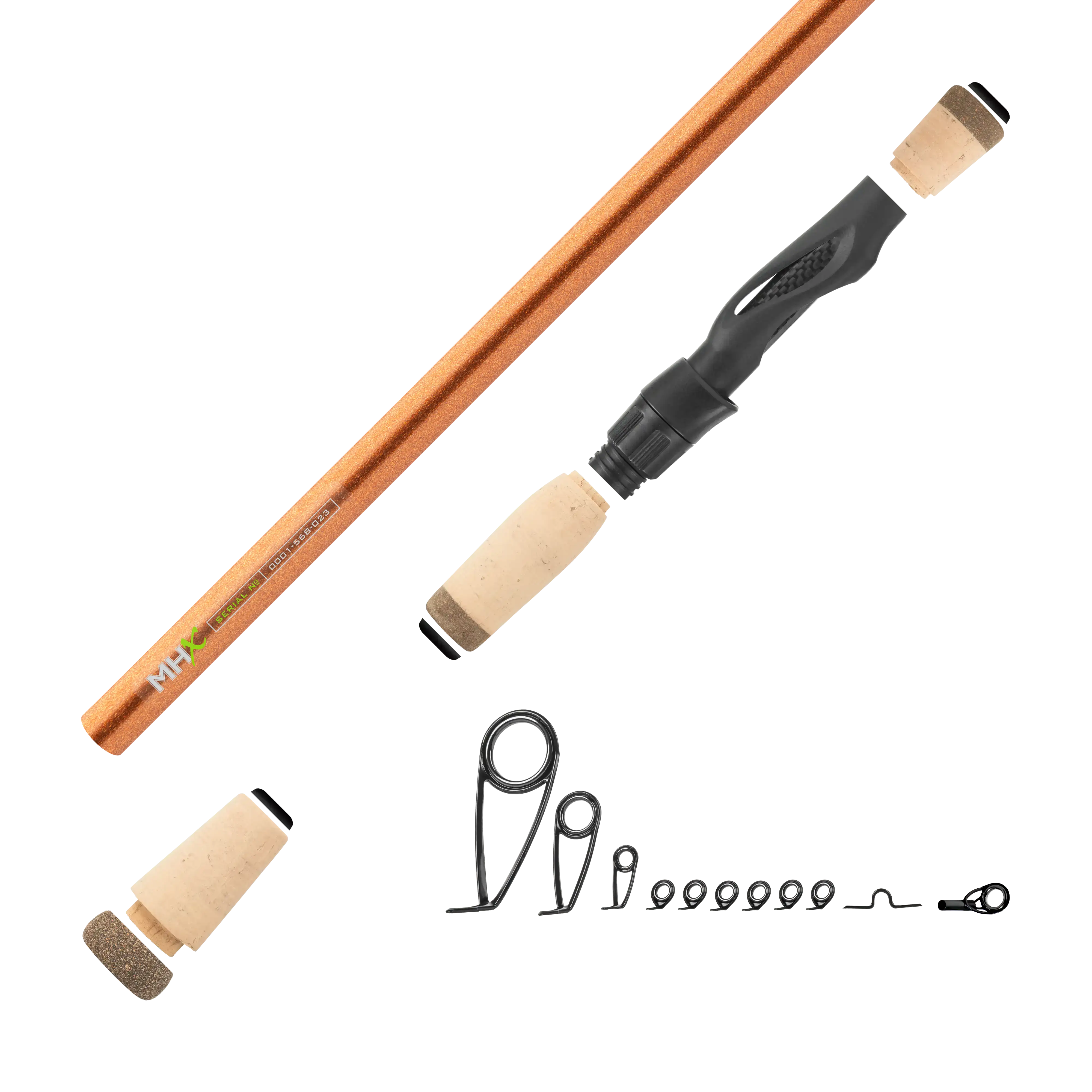 Pre-Spawn Bassin' Spinning Rod Kits - DS822
