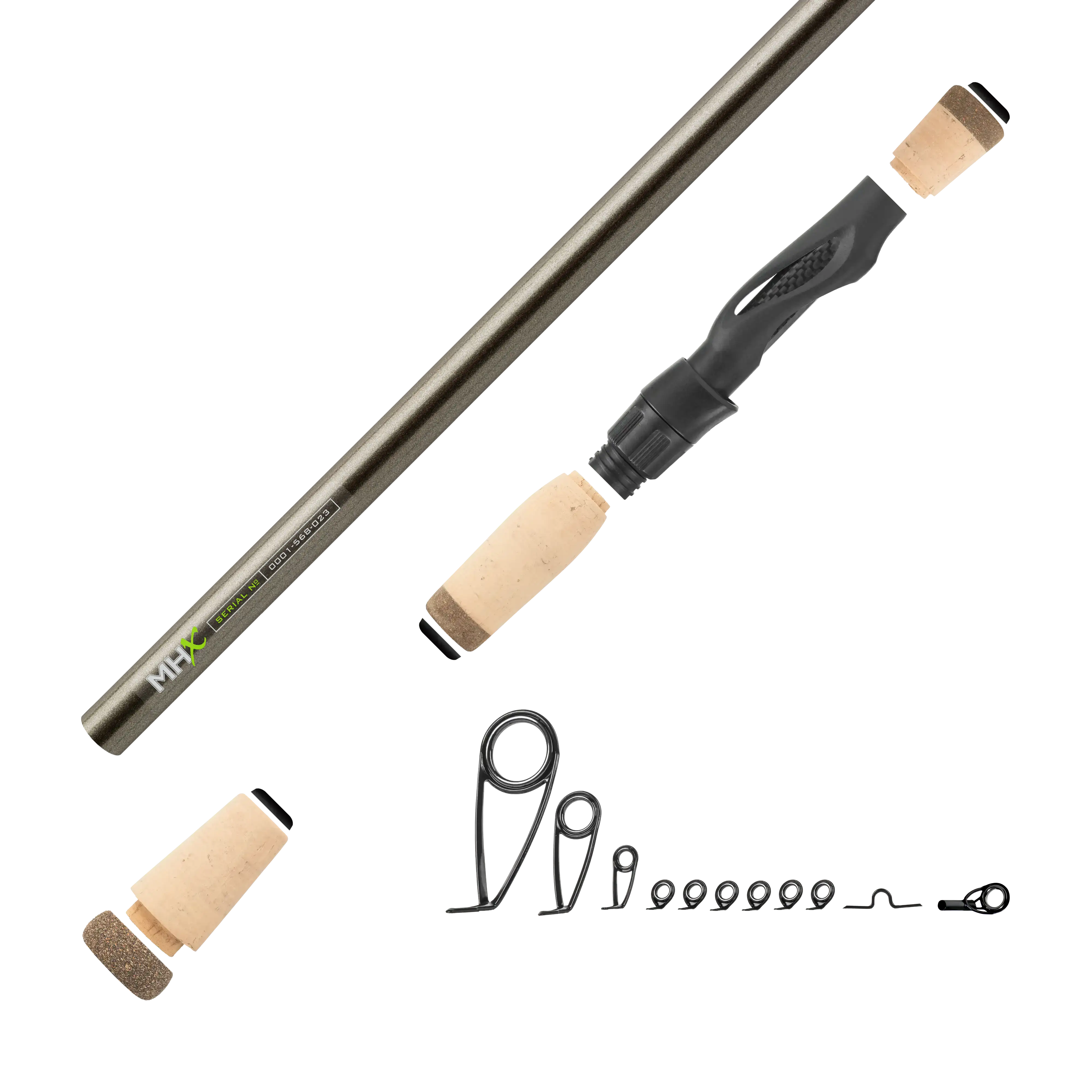 Pre-Spawn Bassin' Spinning Rod Kits - DS822