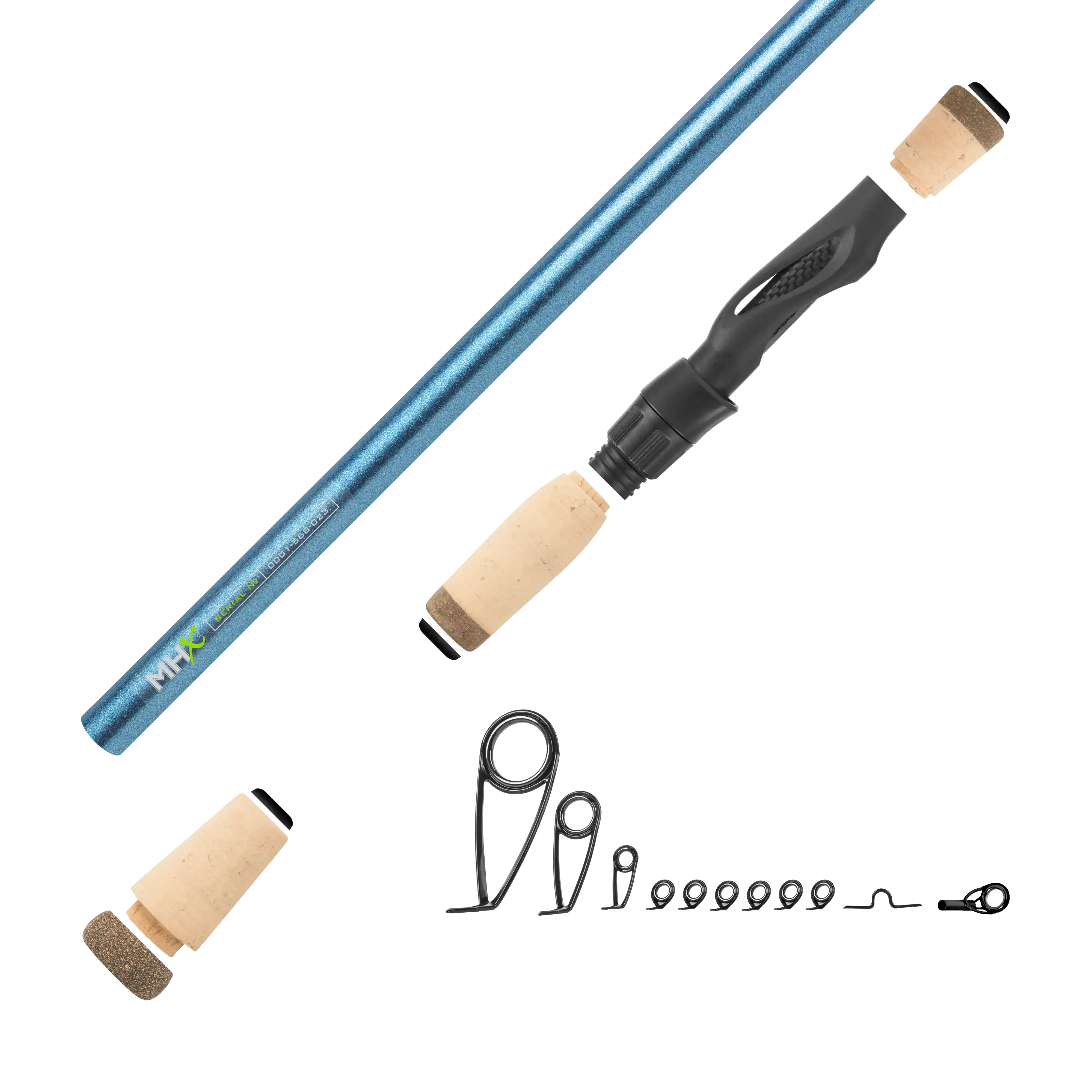 Pre-Spawn Bassin' Spinning Rod Kits - DS822