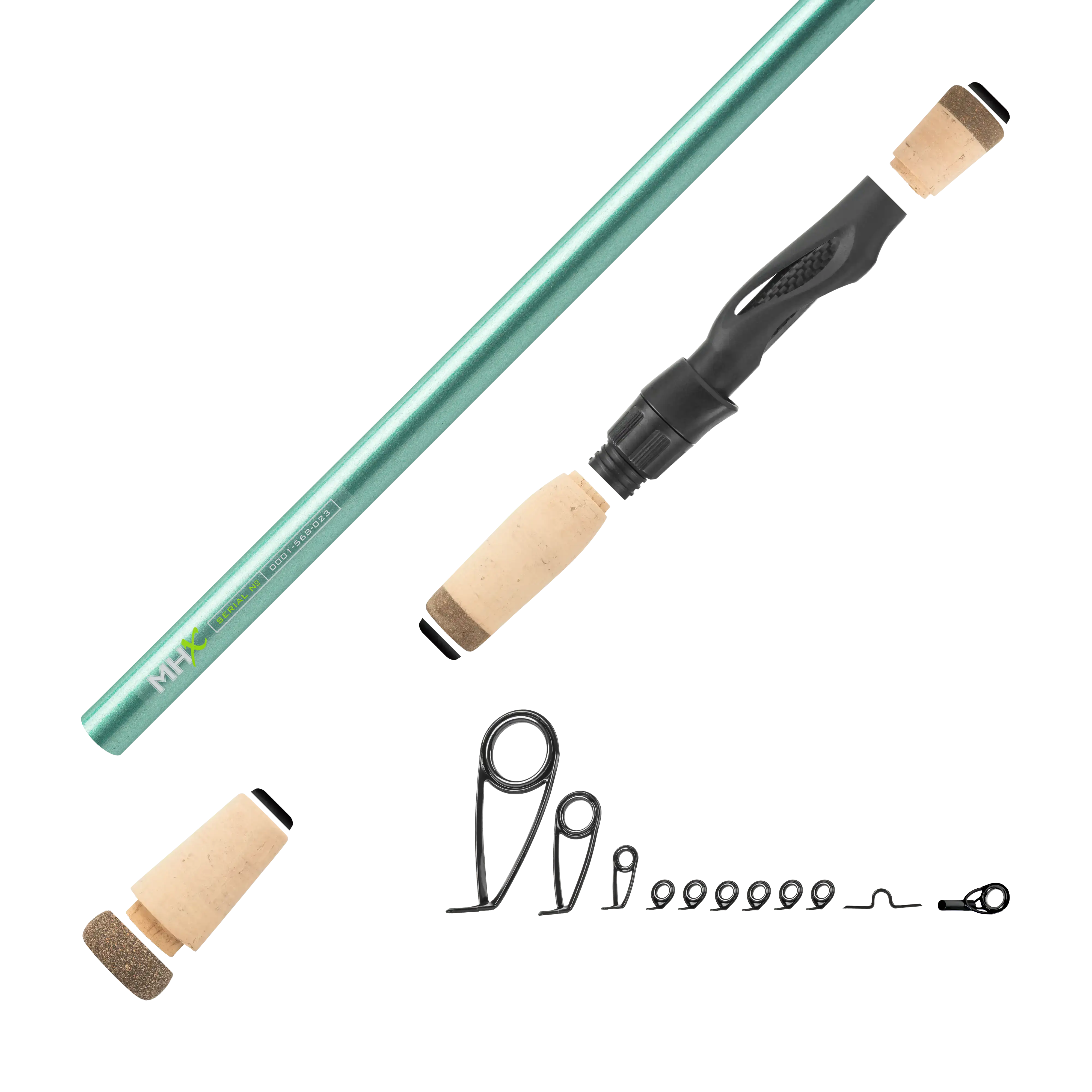 Pre-Spawn Bassin' Spinning Rod Kits - DS822