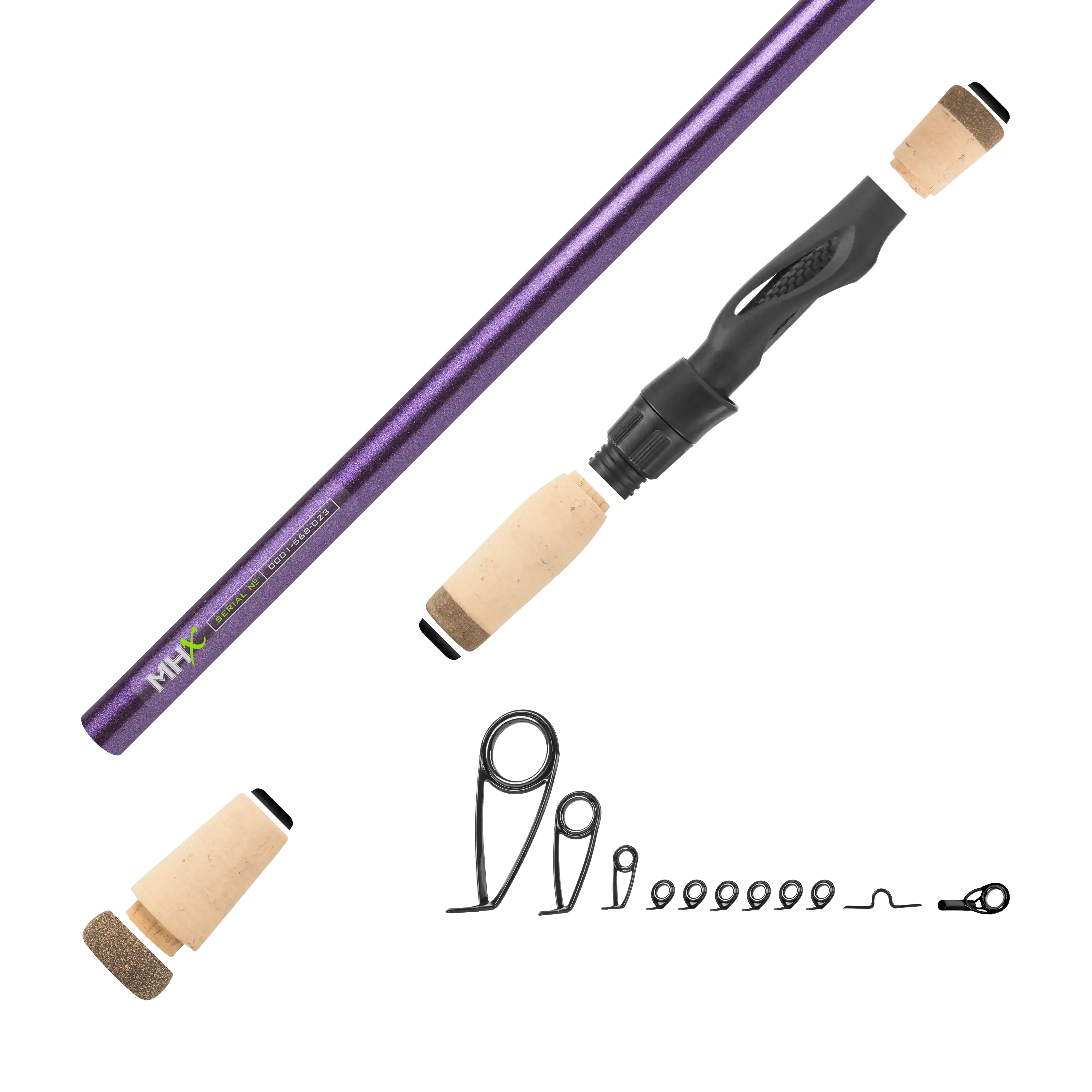 Pre-Spawn Bassin' Spinning Rod Kits - DS822