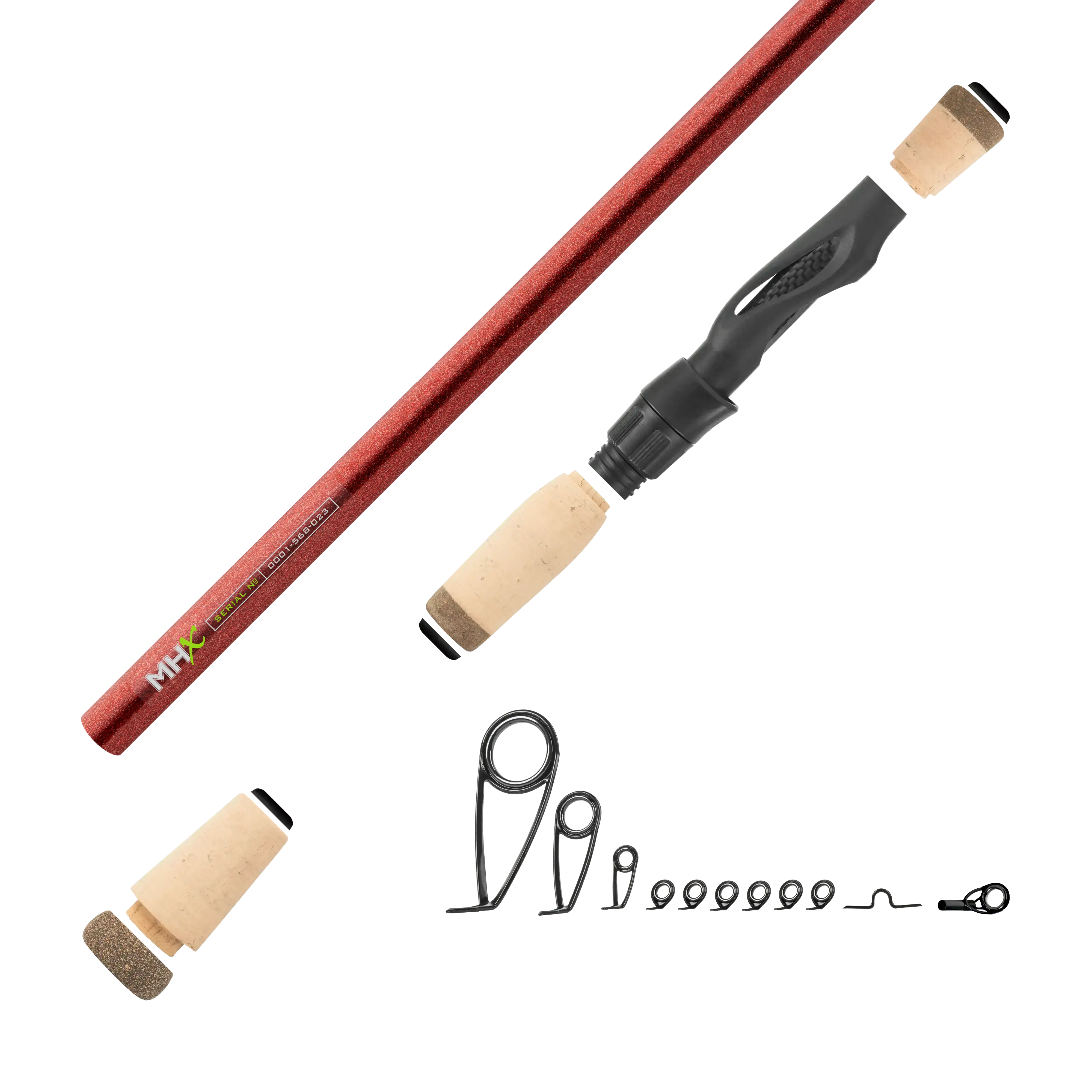 Pre-Spawn Bassin' Spinning Rod Kits - DS822