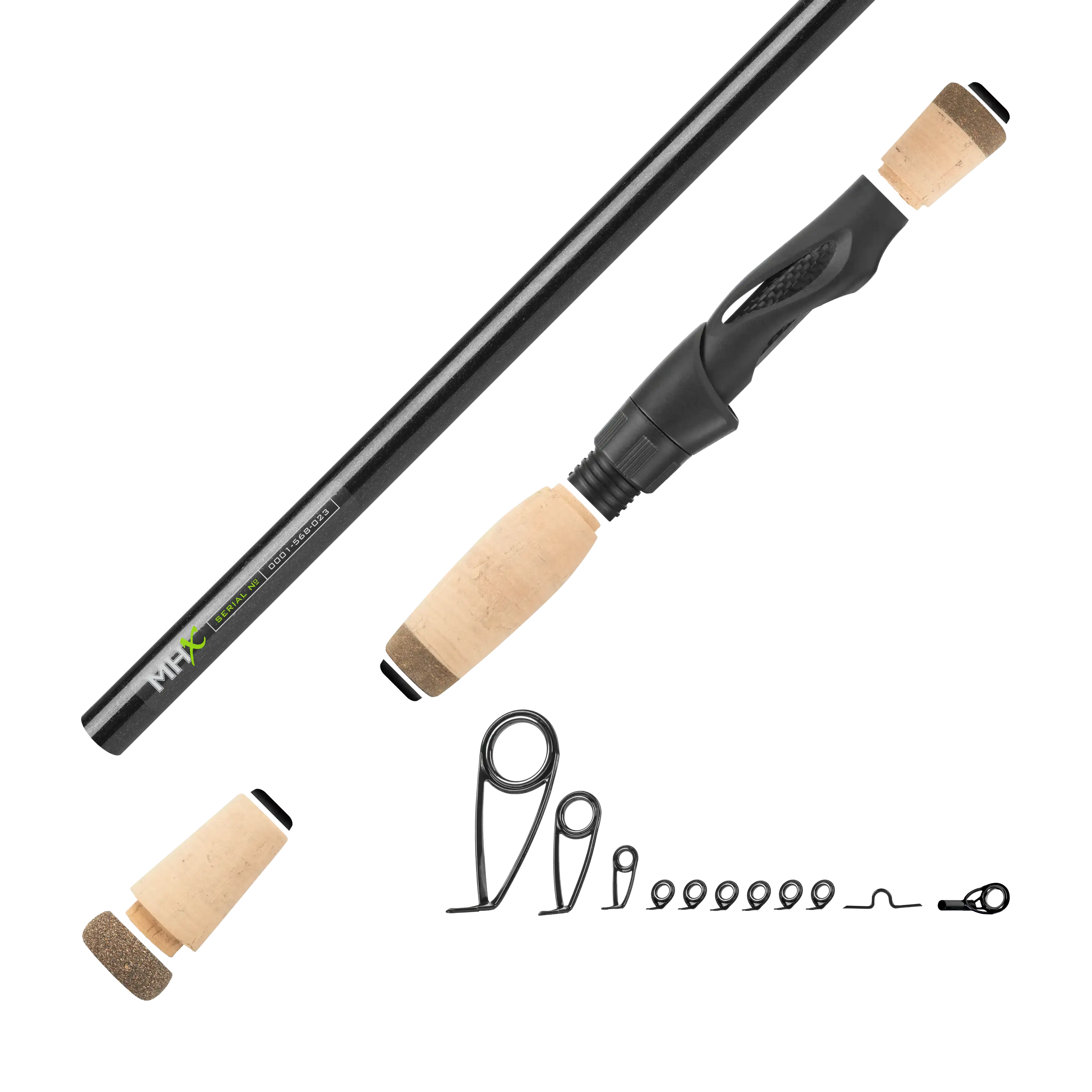 Pre-Spawn Bassin' Spinning Rod Kits - SJ842