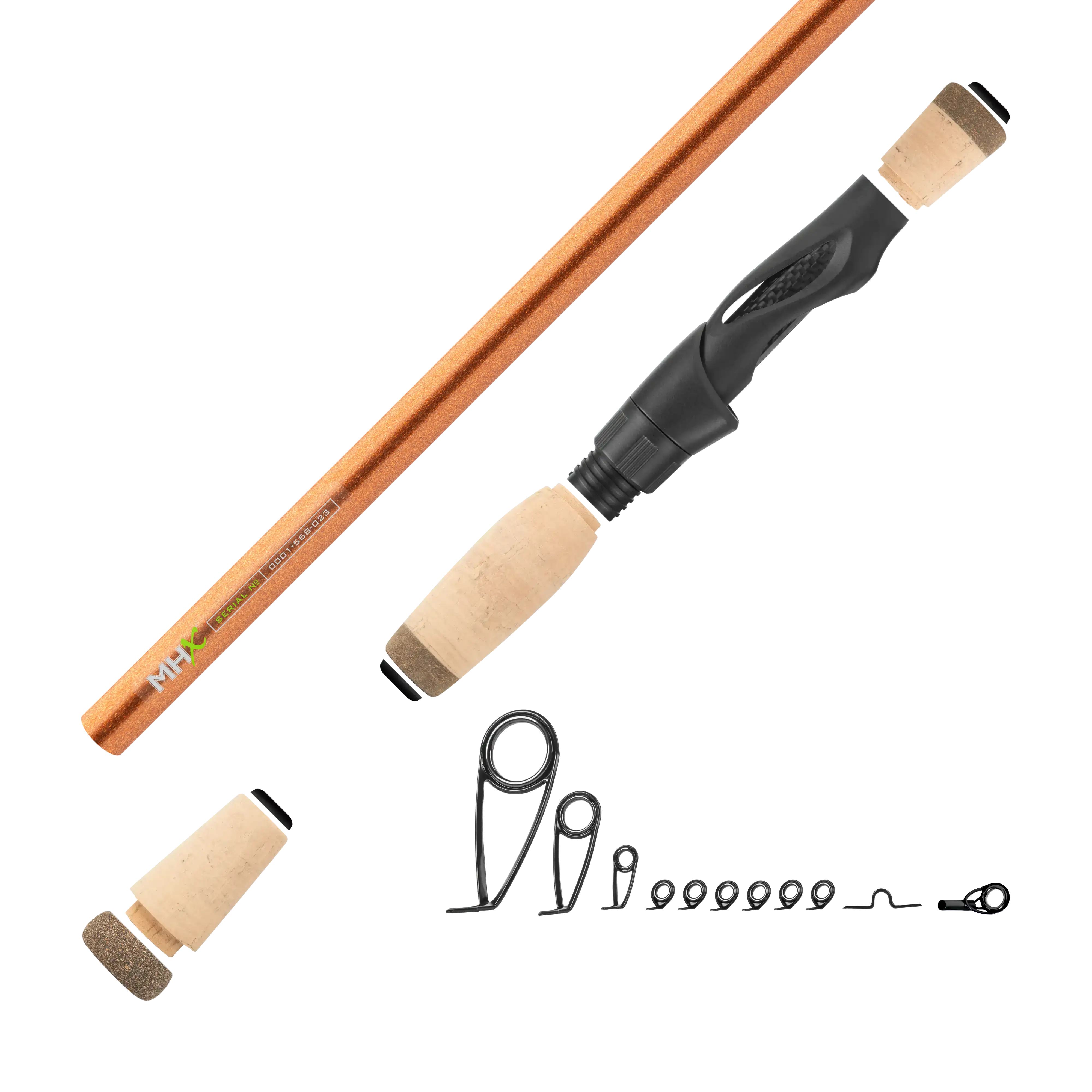 Pre-Spawn Bassin' Spinning Rod Kits - SJ842