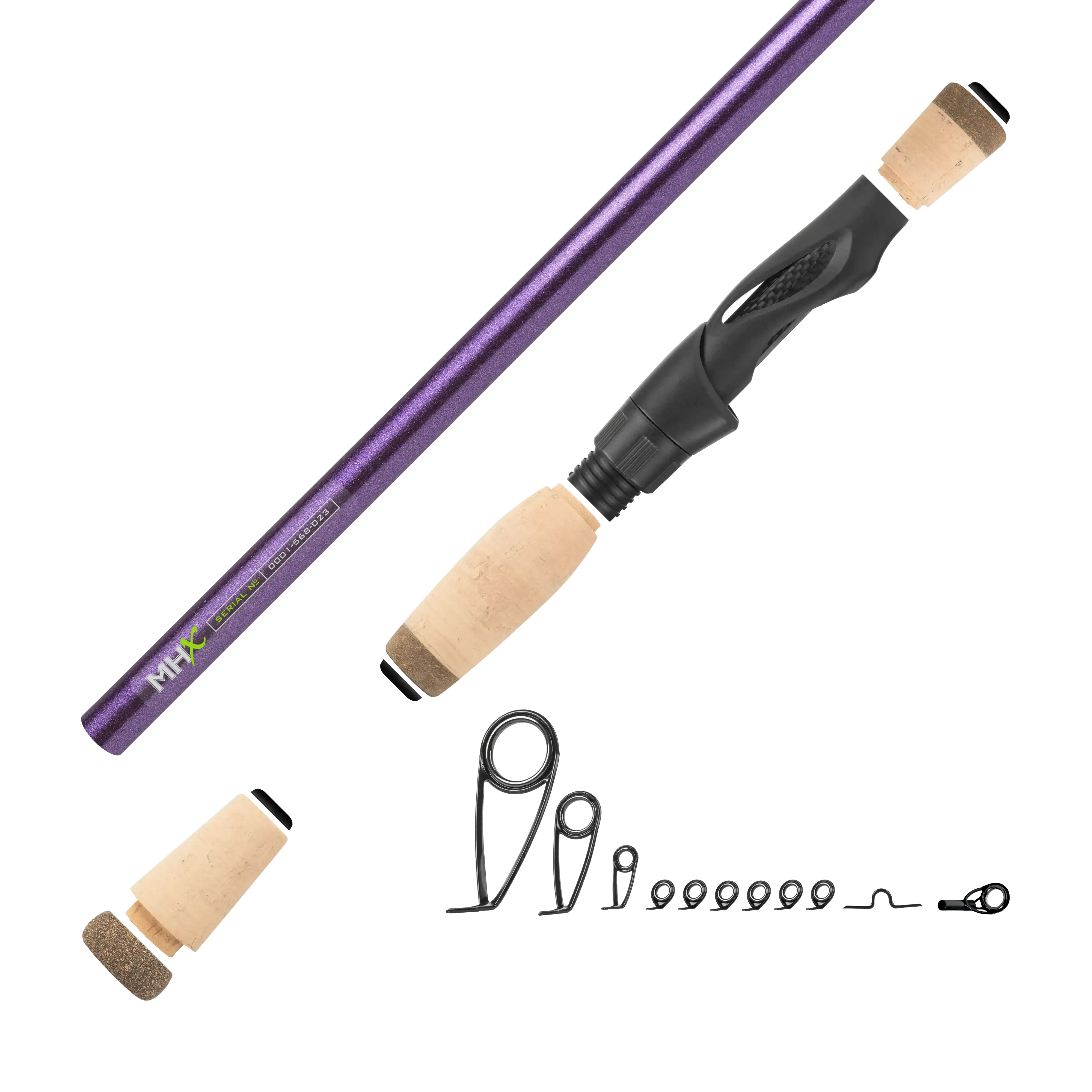 Pre-Spawn Bassin' Spinning Rod Kits - SJ842
