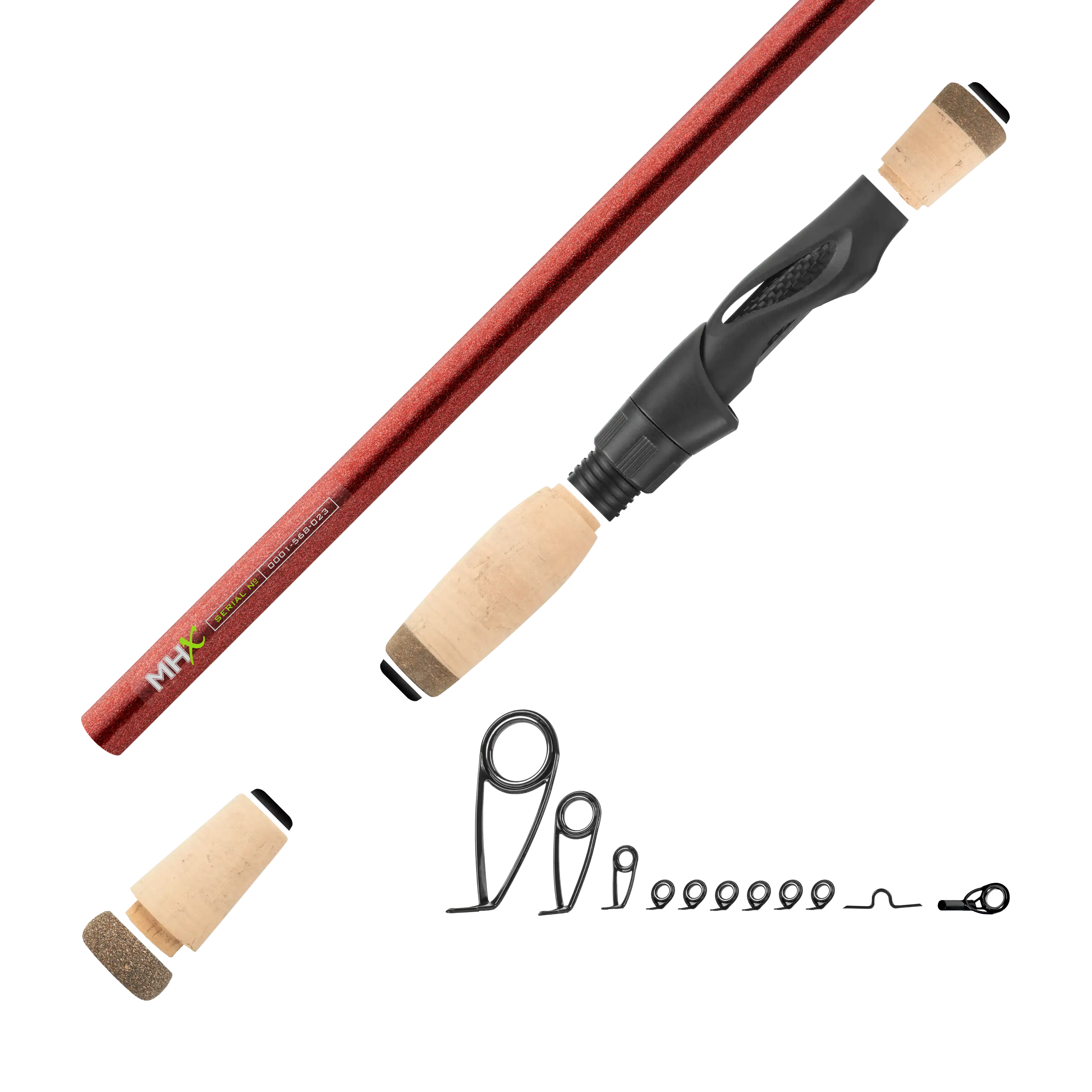 Pre-Spawn Bassin' Spinning Rod Kits - SJ842