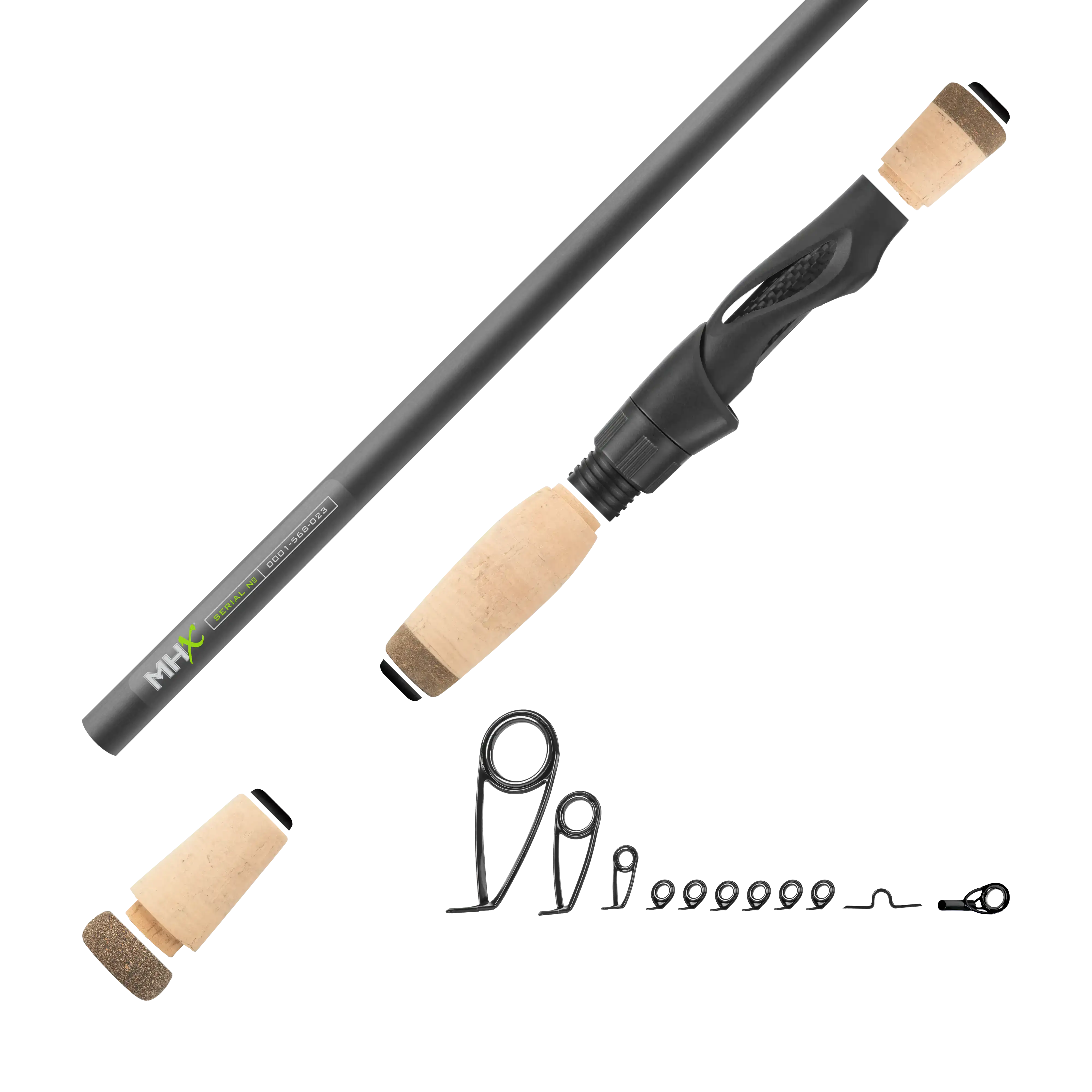 Pre-Spawn Bassin' Spinning Rod Kits - SJ842