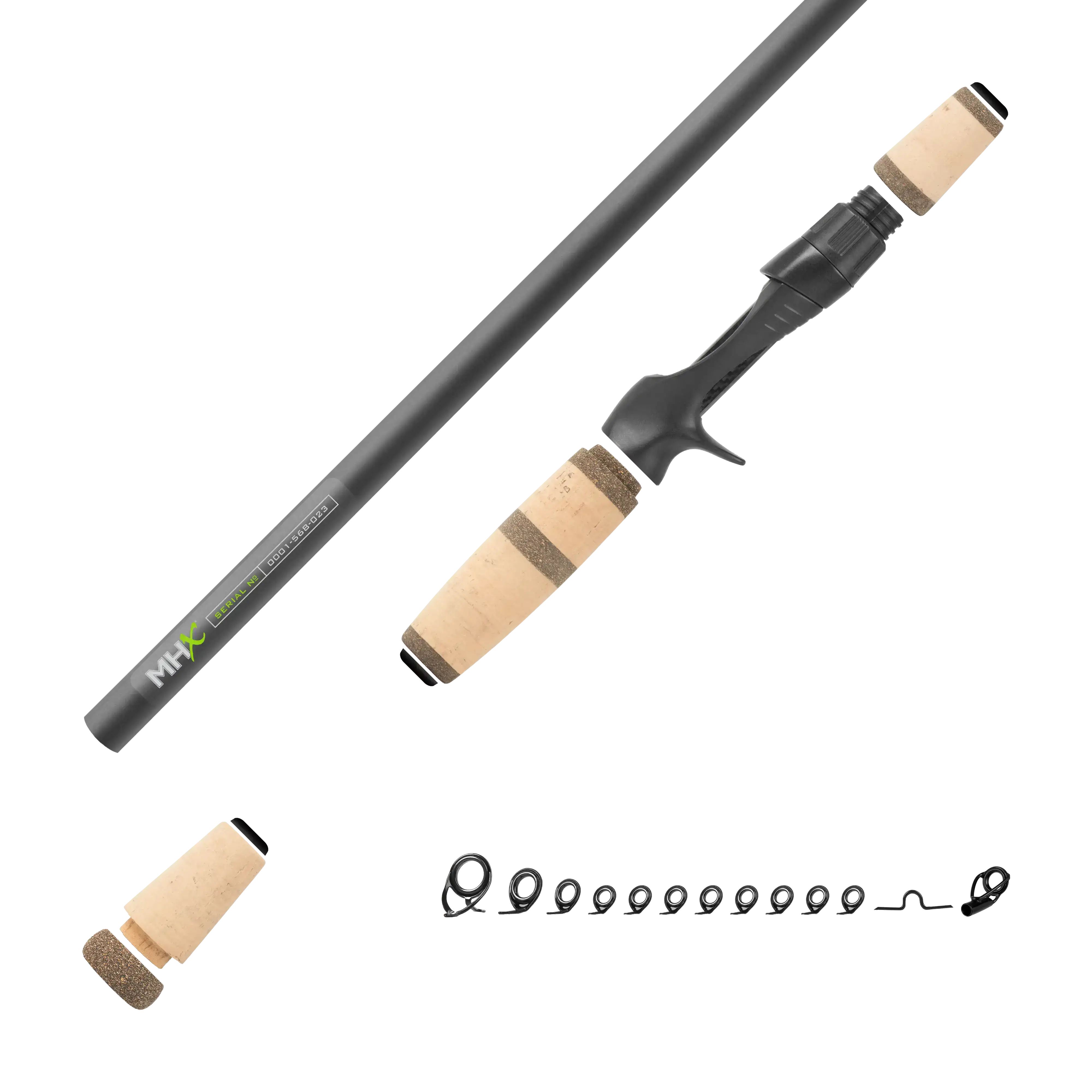 Post Spawn Bass Casting Rod Kits - CB846