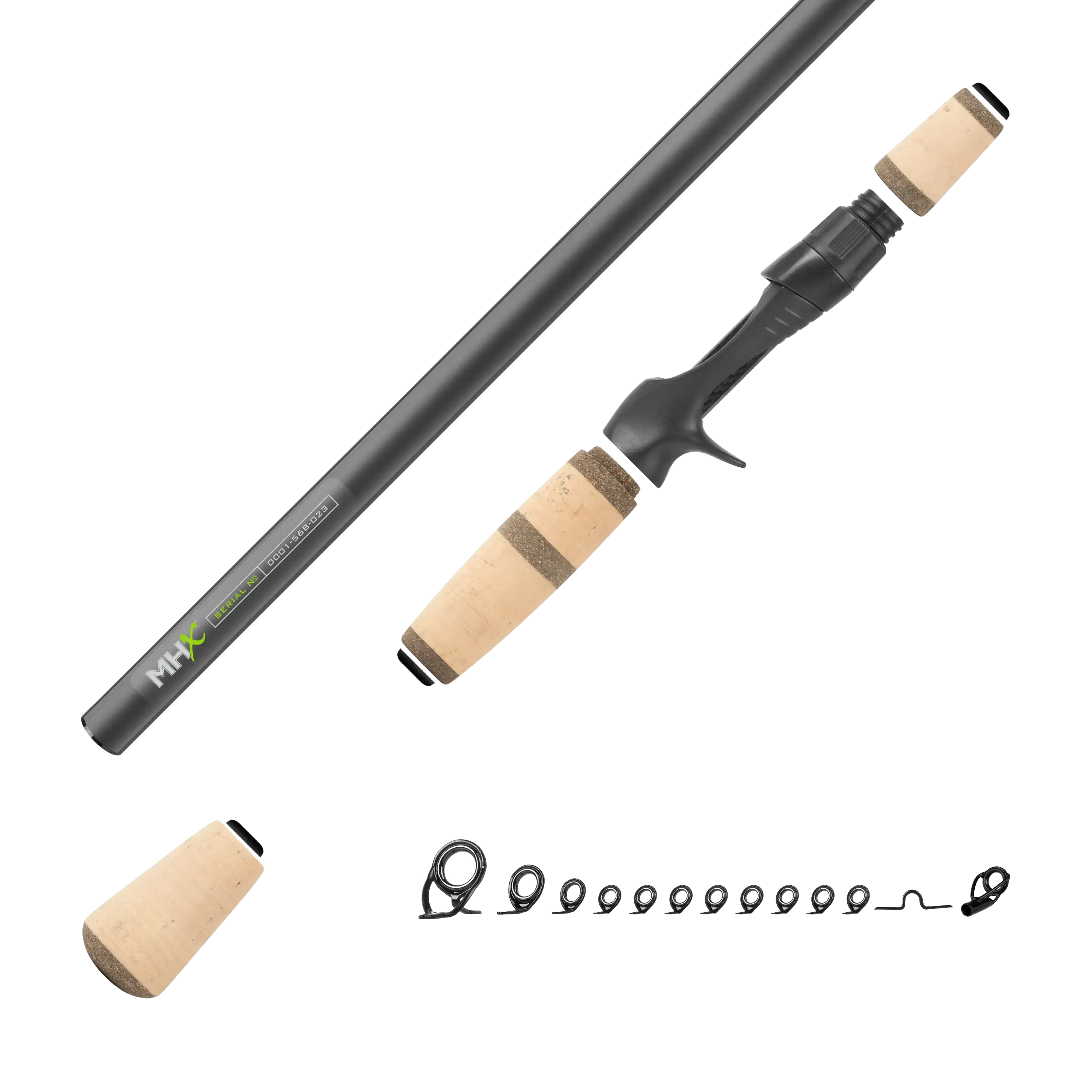 Post Spawn Bass Casting Rod Kits - CB905