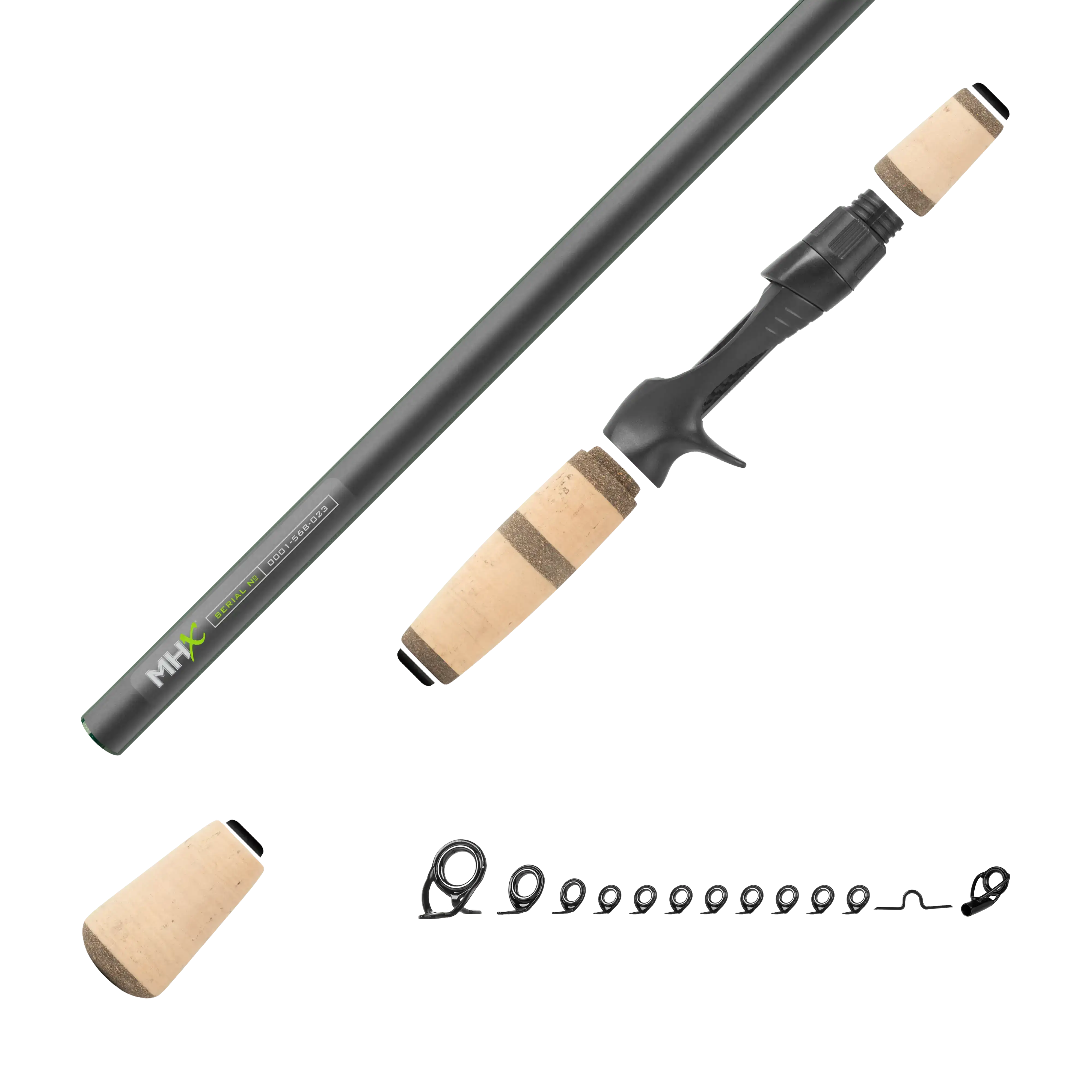 Post Spawn Bass Casting Rod Kits - CB905