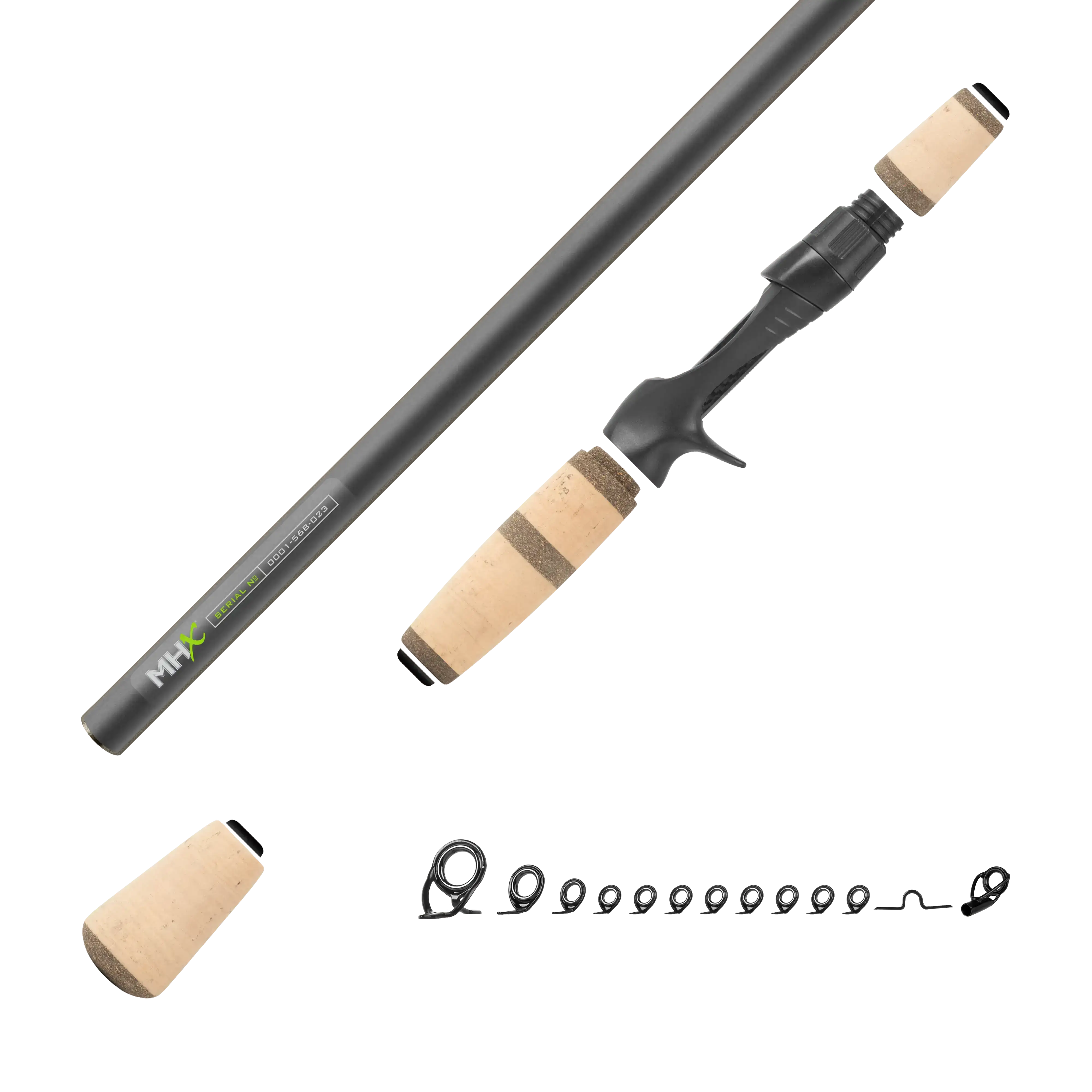 Post Spawn Bass Casting Rod Kits - CB905